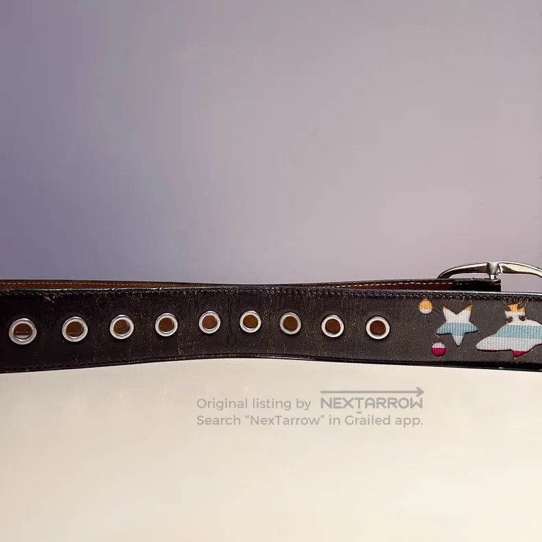 Vivienne Westwood Vivienne Westwood Saturn heart skull leather belt, vintage Size ONE SIZE - 4 Thumbnail