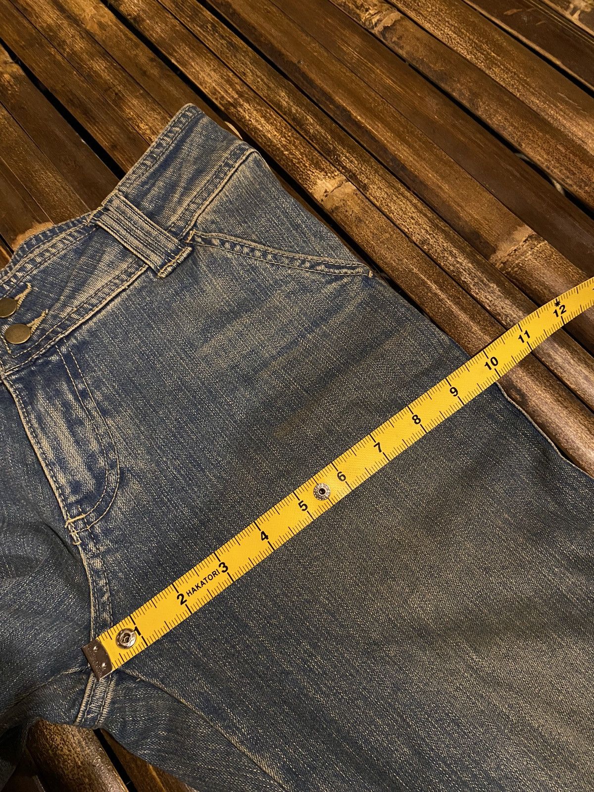Hysteric Glamour Y2K TIPSTER VINTAGE FLARE BOOTCUT JEANS Size US 30 / EU 46 - 11 Thumbnail