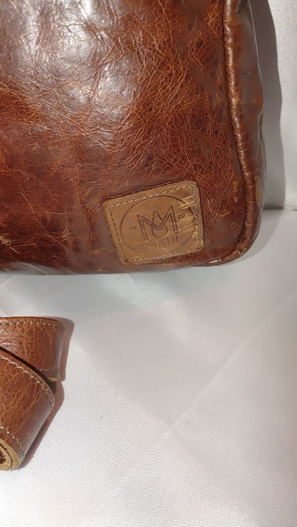 The Unbranded Brand Mahi Cornell Leather Briefcase Size ONE SIZE - 3 Thumbnail