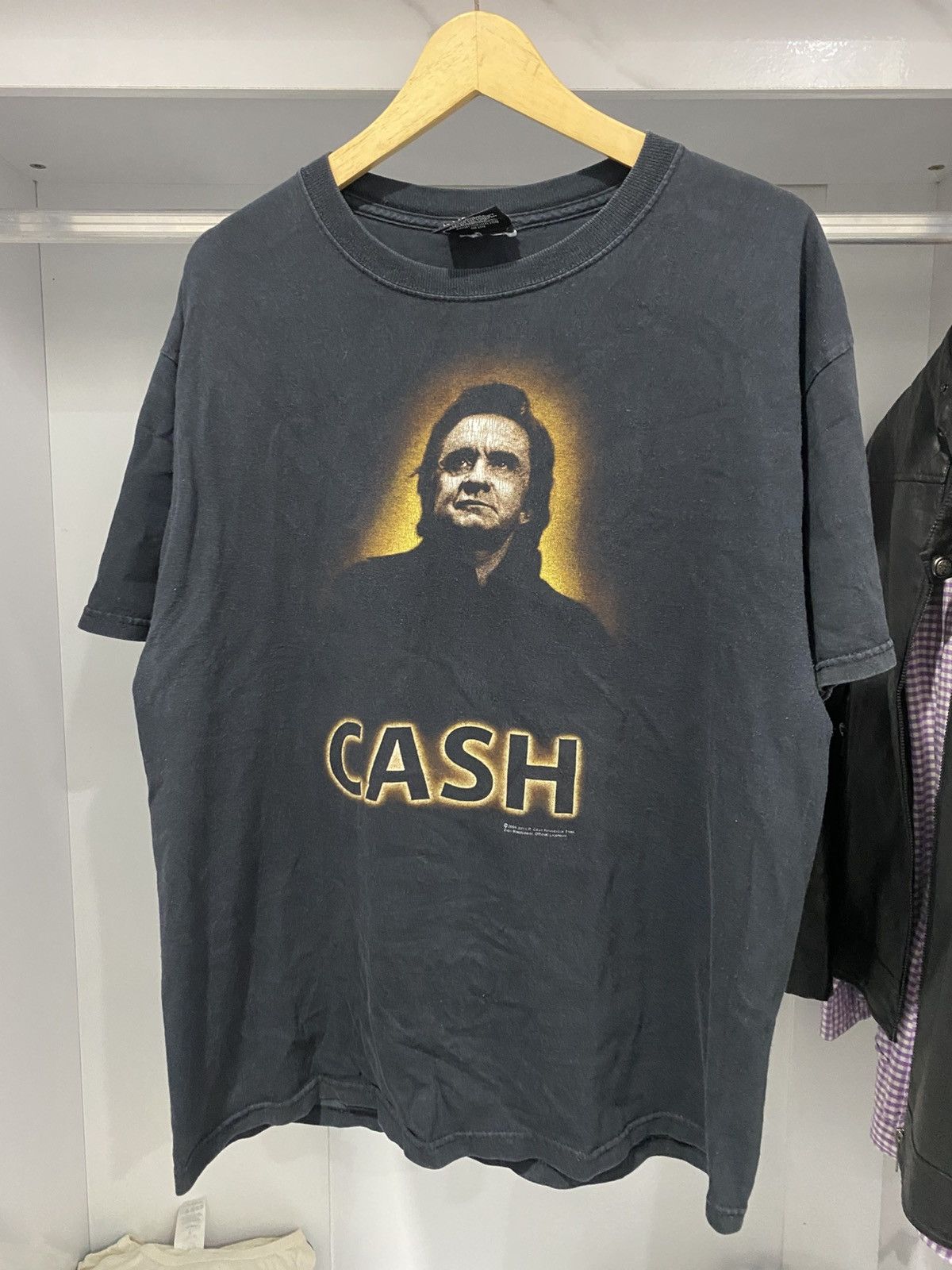 Vintage John Cash Vintage Tshirt Size US L / EU 52-54 / 3 - 1 Thumbnail