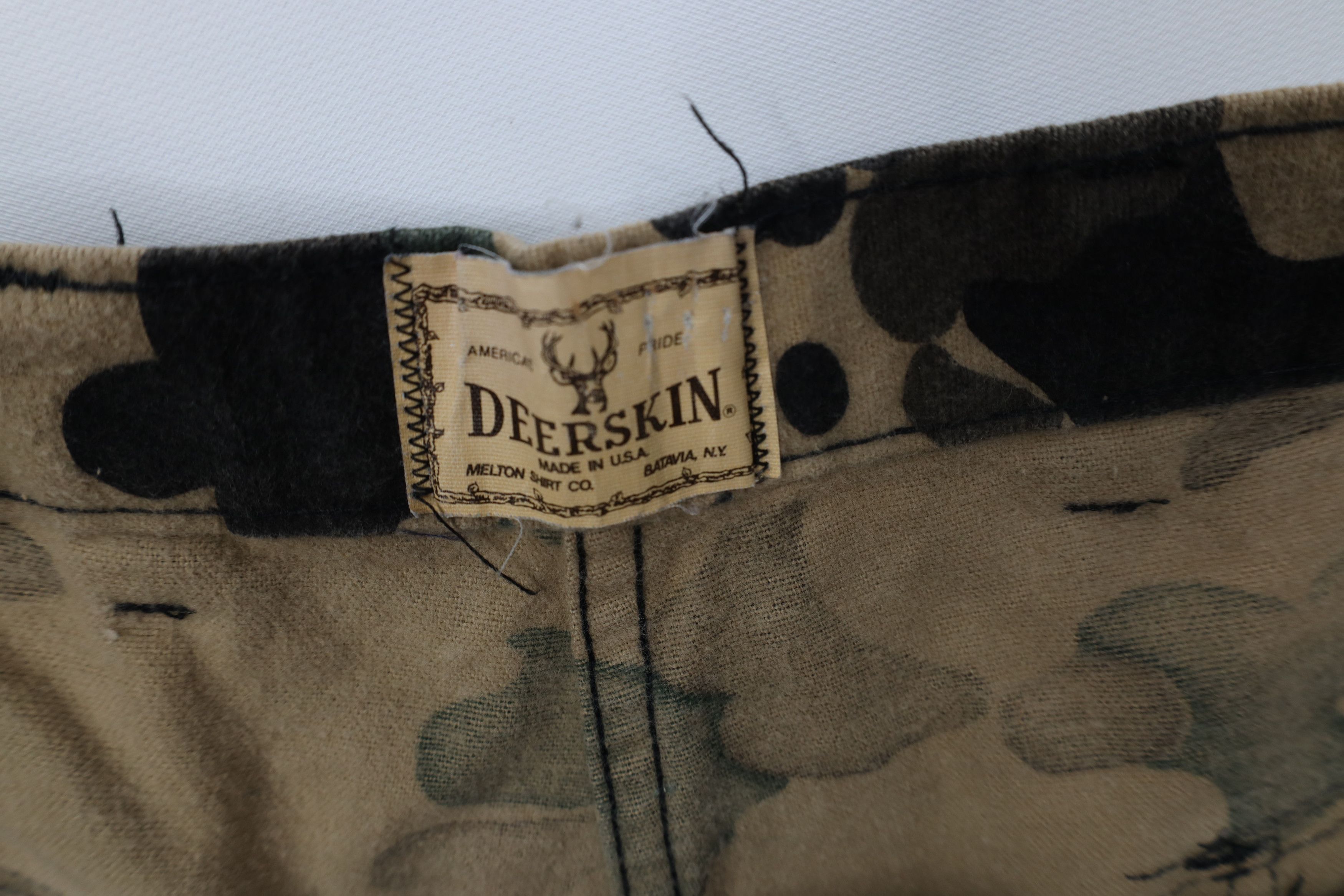Vintage Vintage 70s Streetwear Chamois Cloth Wide Leg Pants USA Size US 42 / EU 58 - 9 Thumbnail