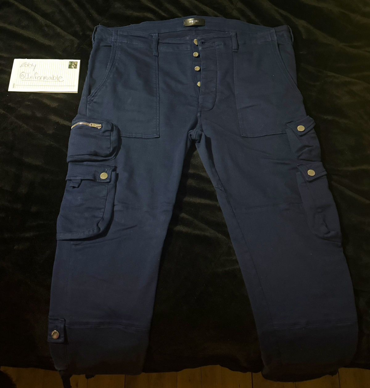 Amiri Amiri Tactical Cargos Size US 40 / EU 56 - 1 Thumbnail