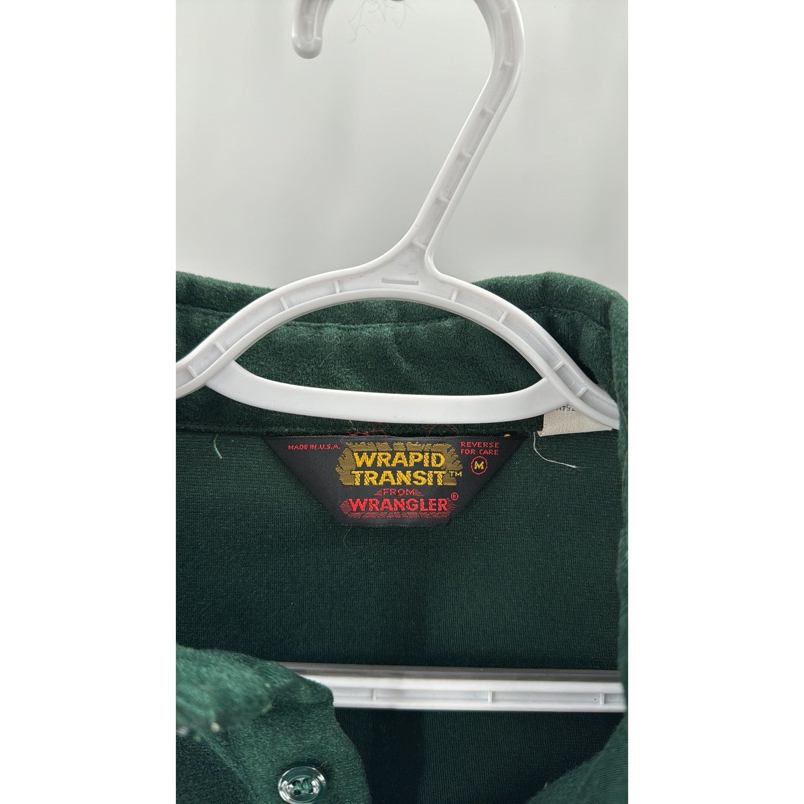 Wrangler Vintage Wrangler Rapid Transit green long sleeve made sz M Size US M / EU 48-50 / 2 - 3 Thumbnail
