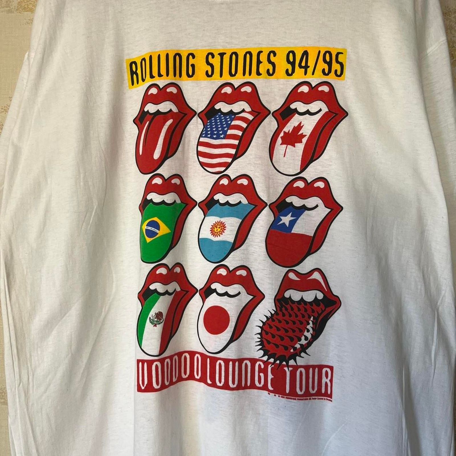 Brockum Vtg 1994 Rolling Stones Voodoo Lounge T-Shirt | Brockum XL Size US XL / EU 56 / 4 - 3 Thumbnail