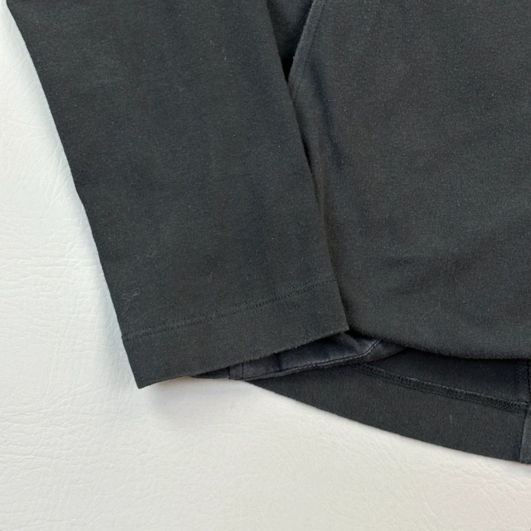 Eileen Fisher Eileen Fisher Jacket Women’s Small Black Cowl Neck Snap Front Stretch Casual Size S / US 4 / IT 40 - 3 Thumbnail