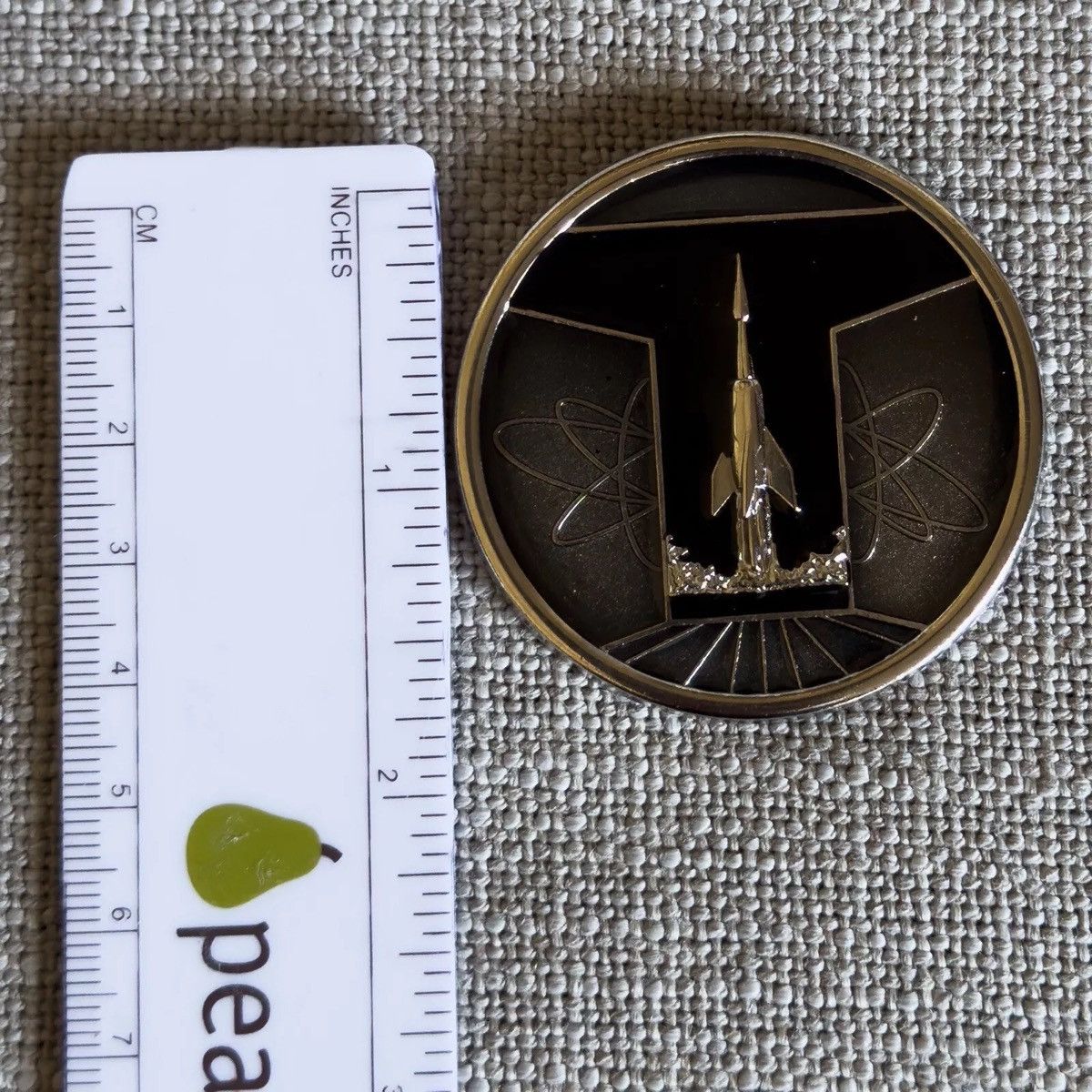 Disney Disney Tomorrowland Rocket Jumbo Pin LE 200 Rare Movie Logo Size ONE SIZE - 7 Thumbnail