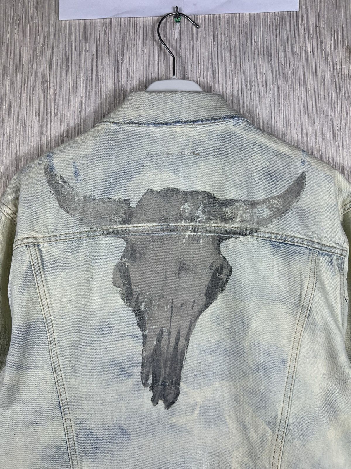 Denim & Supply Ralph Lauren Ralph Lauren denim & supply acid bleach skull denim jacket Size US M / EU 48-50 / 2 - 14 Thumbnail