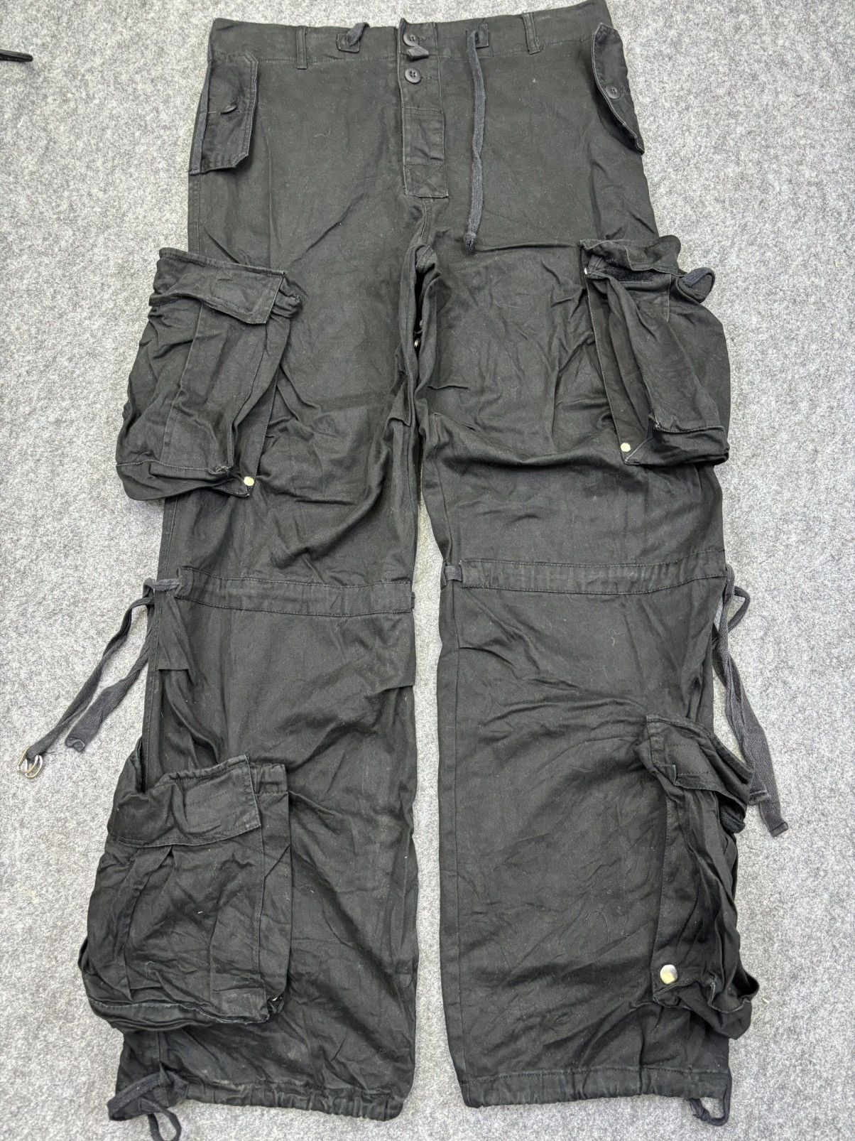 Japanese Brand 💥Baggy💥PHILODOX Japan 8 Pockets Parachute Bondage Pant F896 Size US 32 / EU 48 - 12 Thumbnail