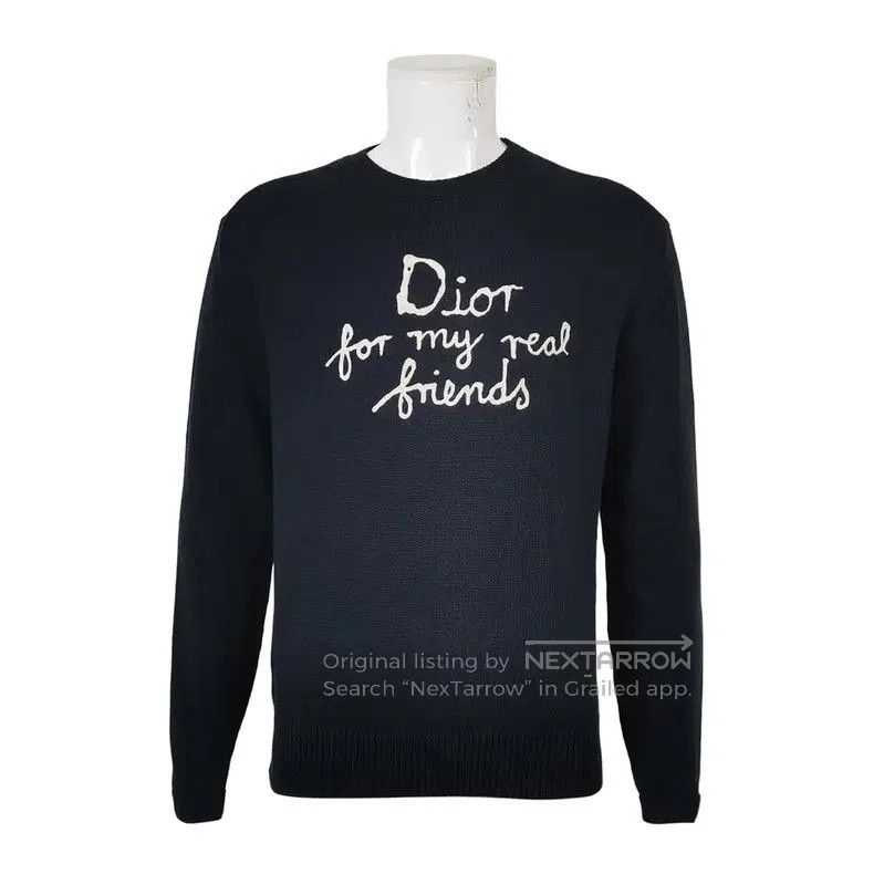 Dior Dior Embroidered Logo Pullover Sweatshirt for Men . Size US M / EU 48-50 / 2 - 1 Thumbnail