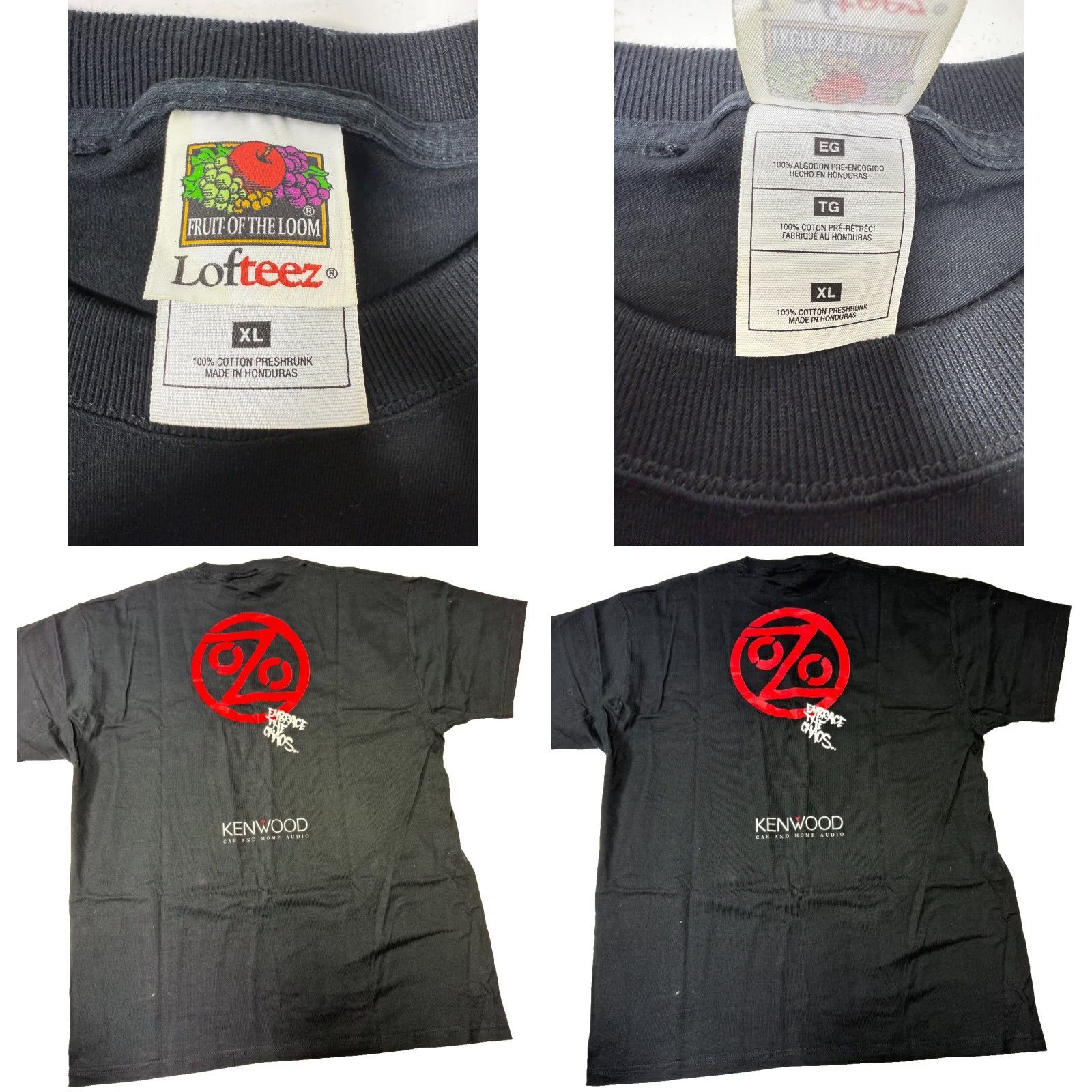 Fruit Of The Loom VINTAGE 2000 OZOMATLI Embrace the Chaos Tour T-Shirt XL Black Rare Graphic Mens Size US XL / EU 56 / 4 - 8 Thumbnail