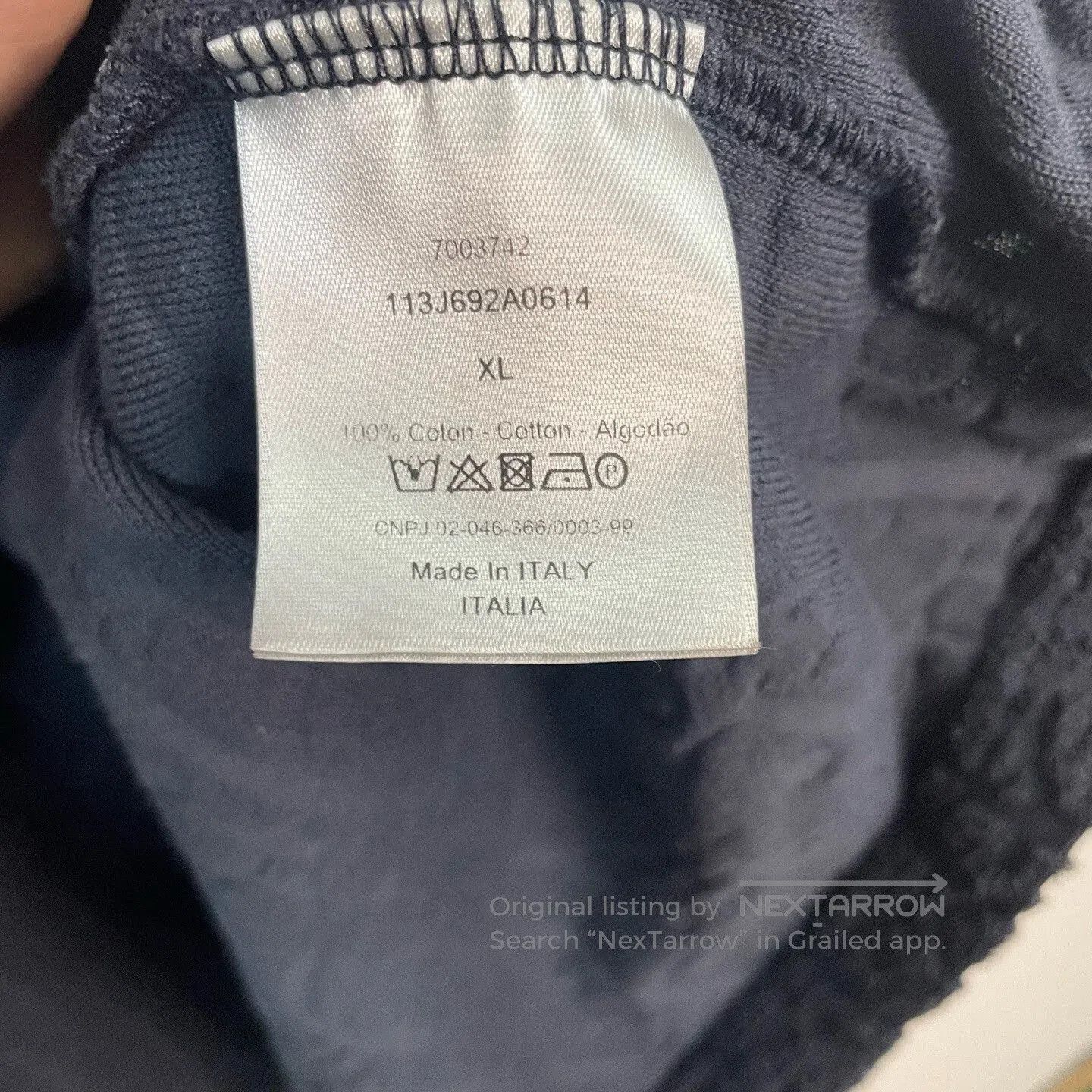 Dior dior logo print short sleeve t. Size US XL / EU 56 / 4 - 4 Thumbnail
