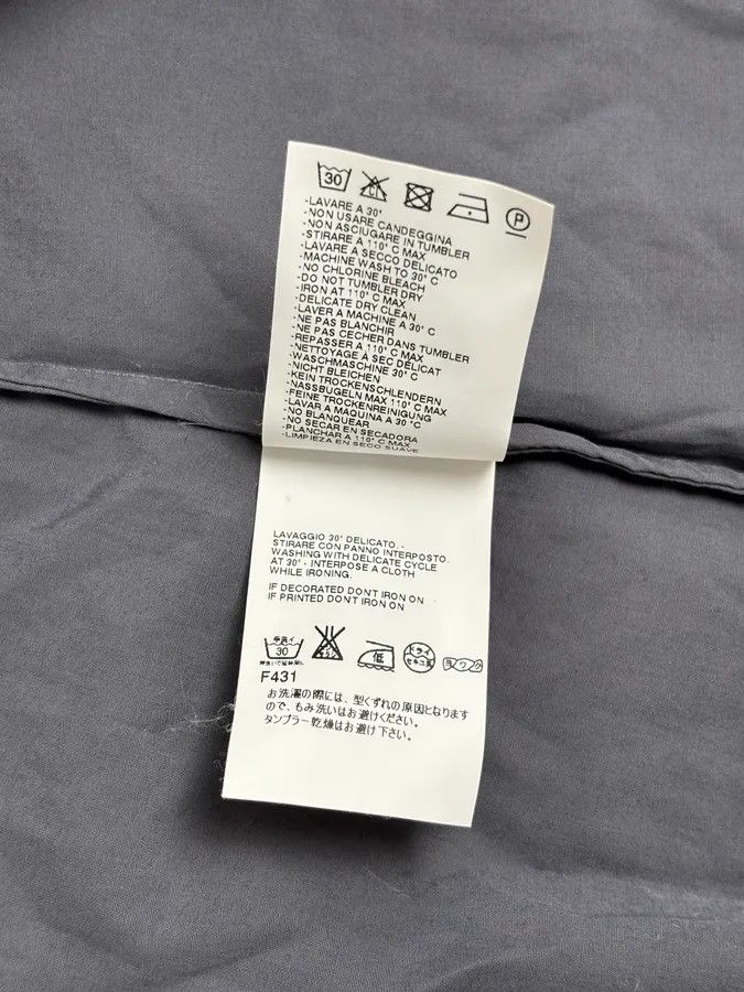 Maison Margiela AW2011 Maison Margiela Grey Classy Signature Shirt Size US L / EU 52-54 / 3 - 15 Thumbnail