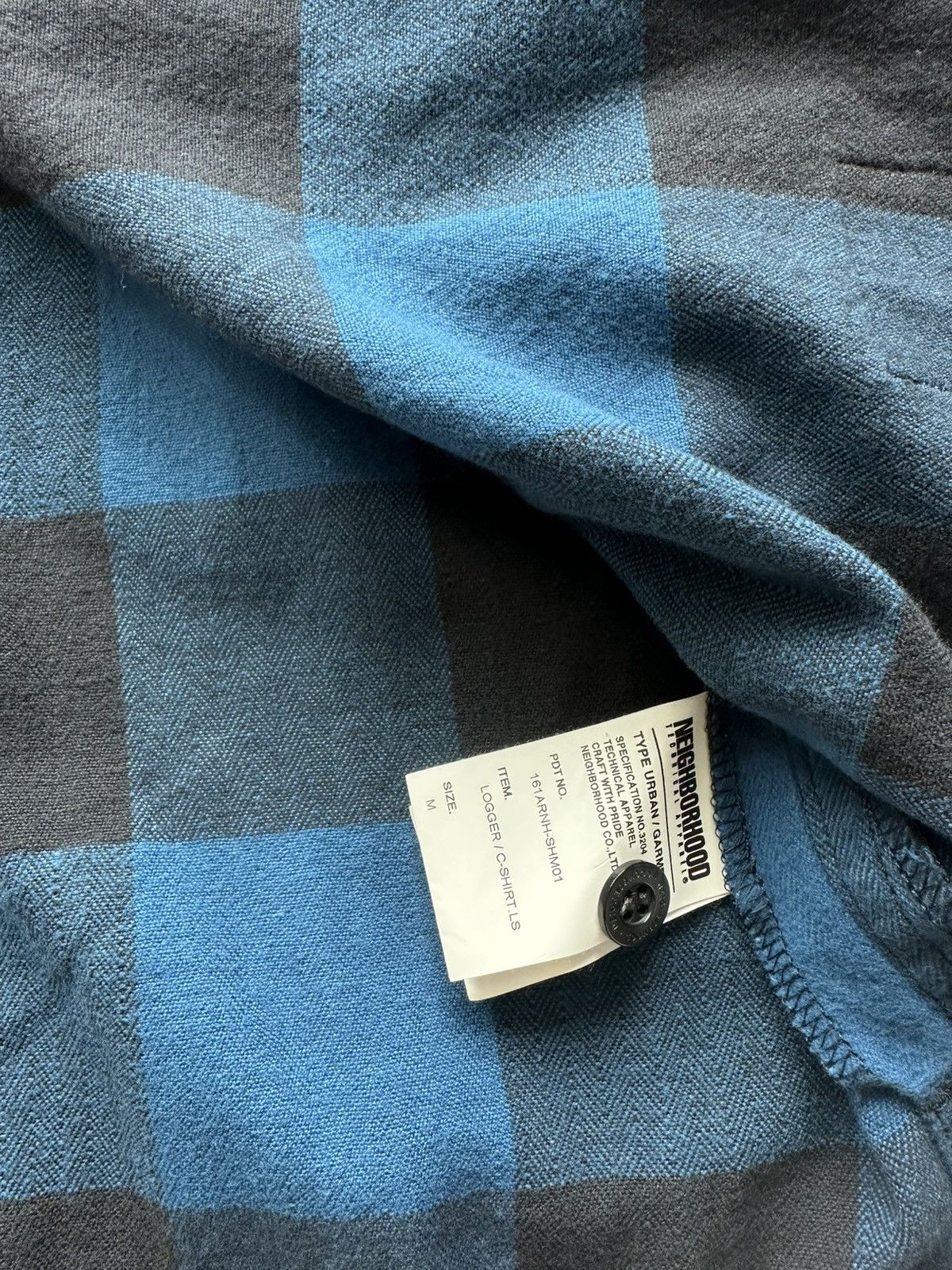 Neighborhood LOGGER CHECK L/S SHIRT Size US M / EU 48-50 / 2 - 5 Thumbnail