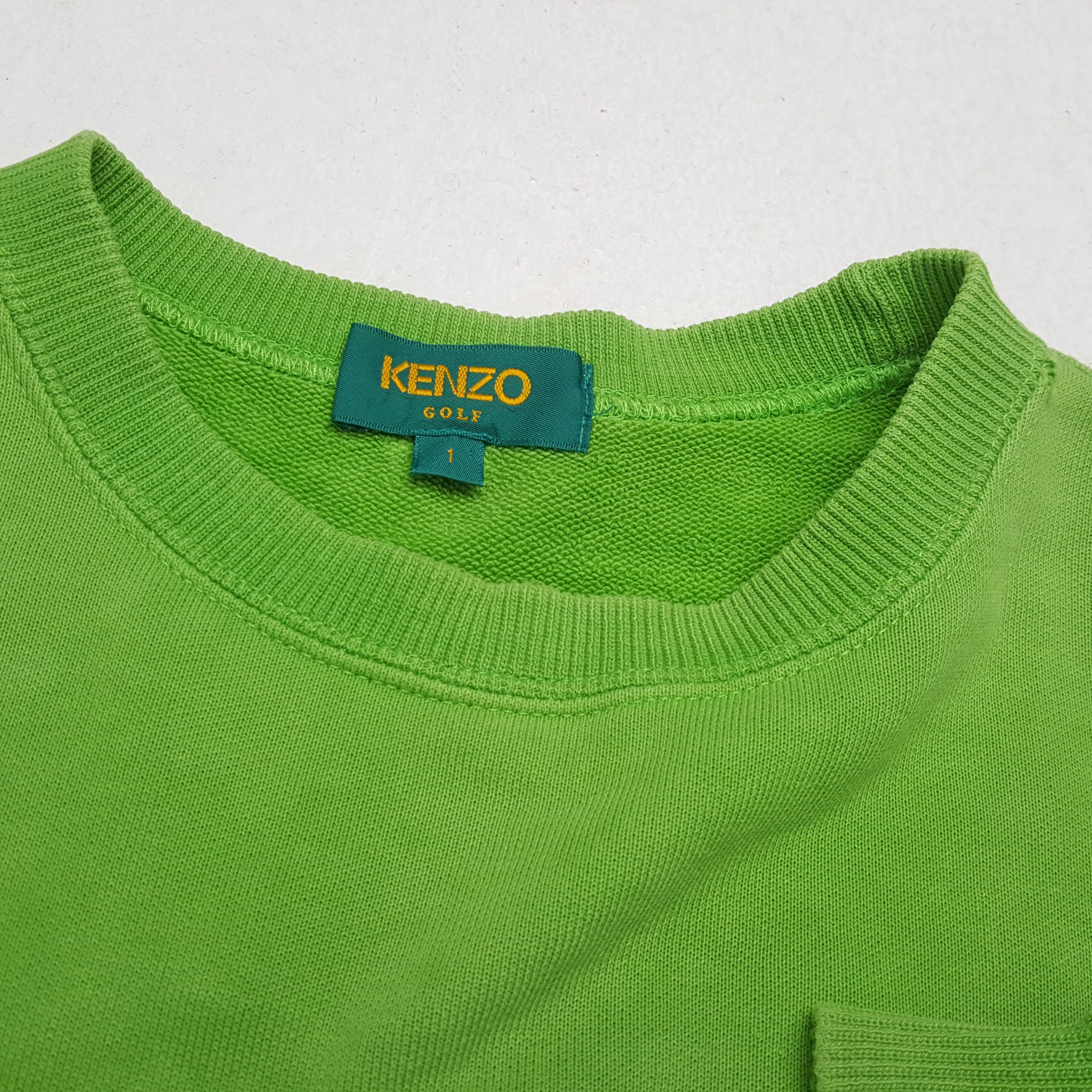 Japanese Brand × Kenzo × Vintage Vintage KENZO GOLF Japanese Fashion Brand Sweatshirts Size US M / EU 48-50 / 2 - 10 Thumbnail