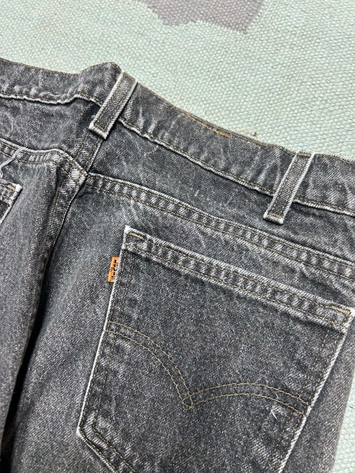 Vintage Vtg 90s Levi’s 505 jeans orange tab straight USA skate 32x33 Size US 32 / EU 48 - 4 Thumbnail