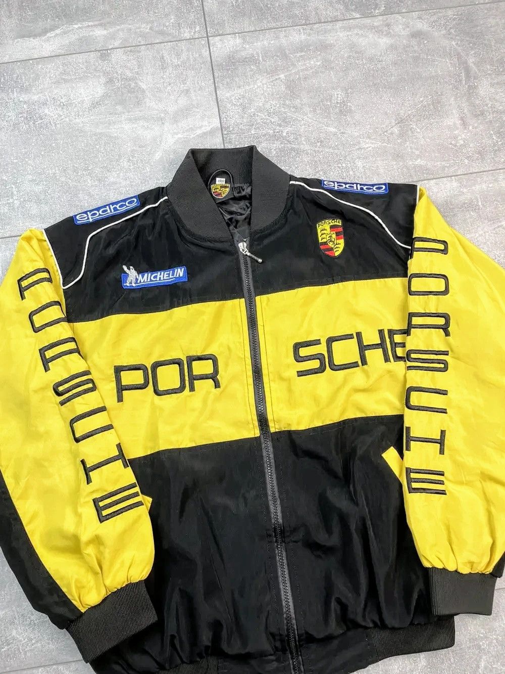 NASCAR 💀🔥 PORSCHE 💥💸 F1 Unisex Y2K Adults Racing Jacket Vintage Size US L / EU 52-54 / 3 - 3 Thumbnail