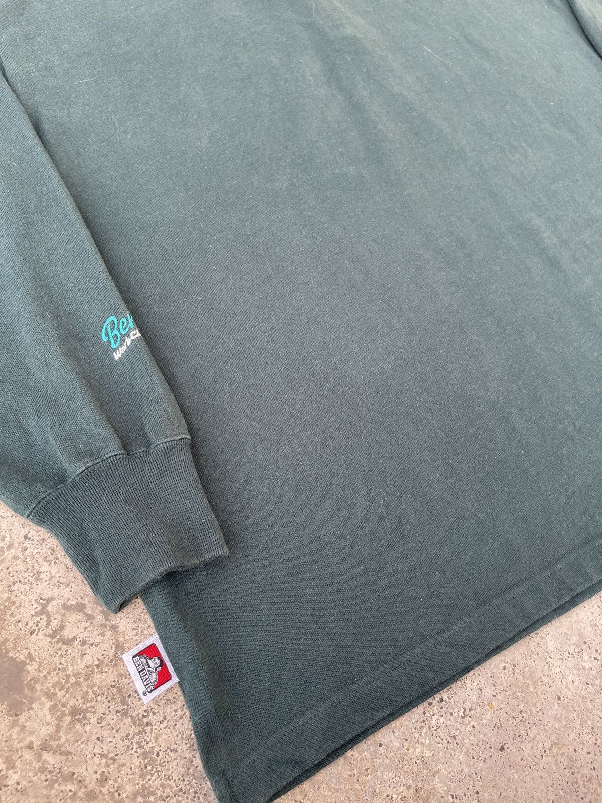 Ben Davis × Vintage Ben Davis Polo Rugby Long sleeve Size US XXL / EU 58 / 5 - 7 Thumbnail