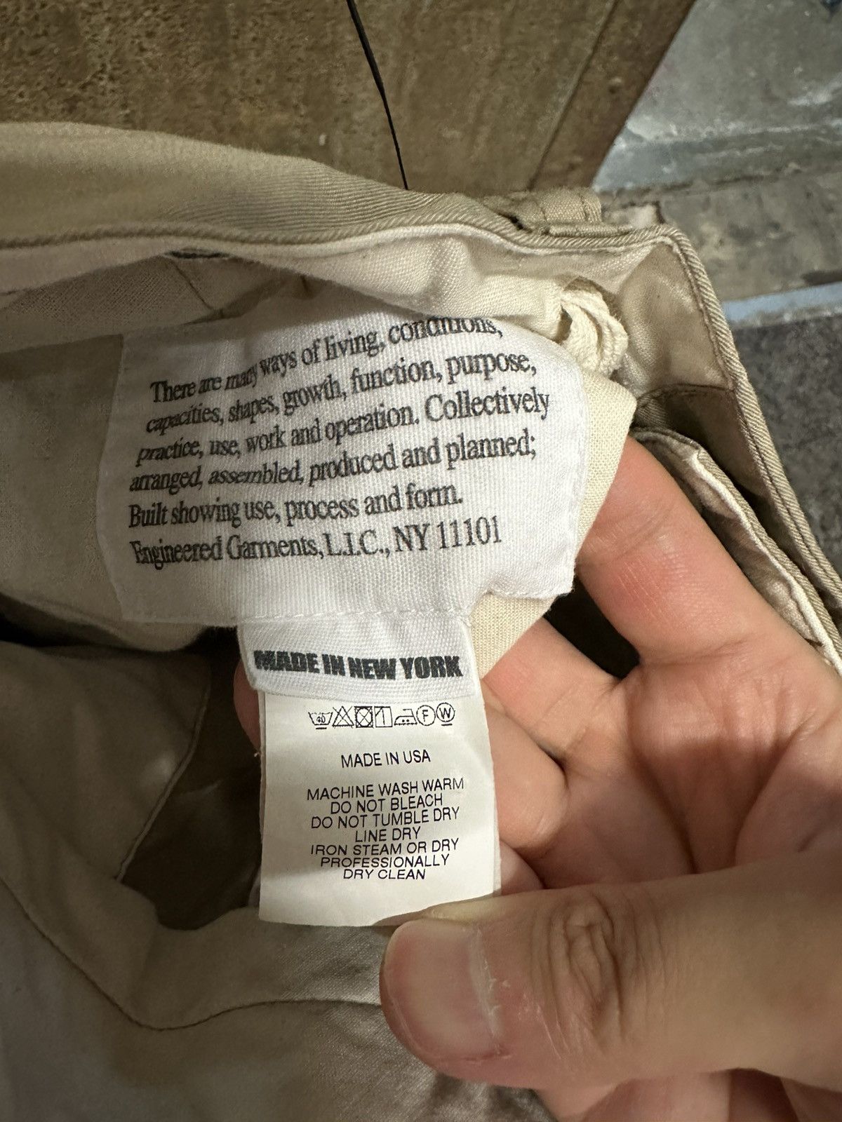 Engineered Garments Engineered Garments CARLYLE PANT KHAKI CHINO TWILL Size US 32 / EU 48 - 5 Thumbnail