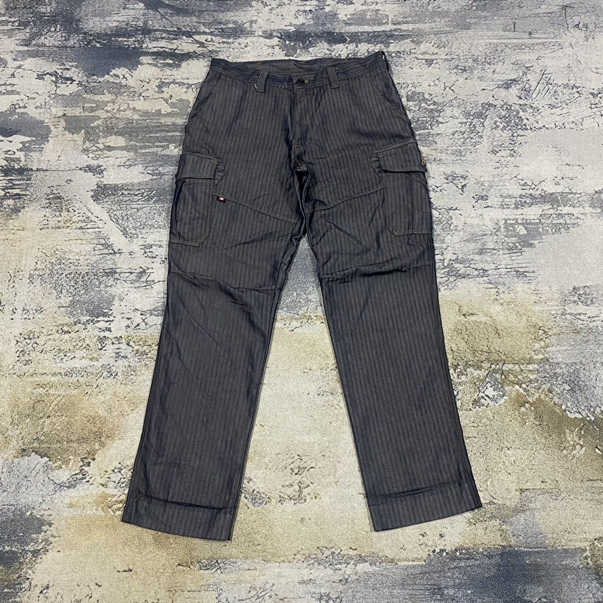 image of Herringbone x Vintage Burtle Work Wear Hbt Cargo Tactical Pants in Grey, Men's (Size 30)