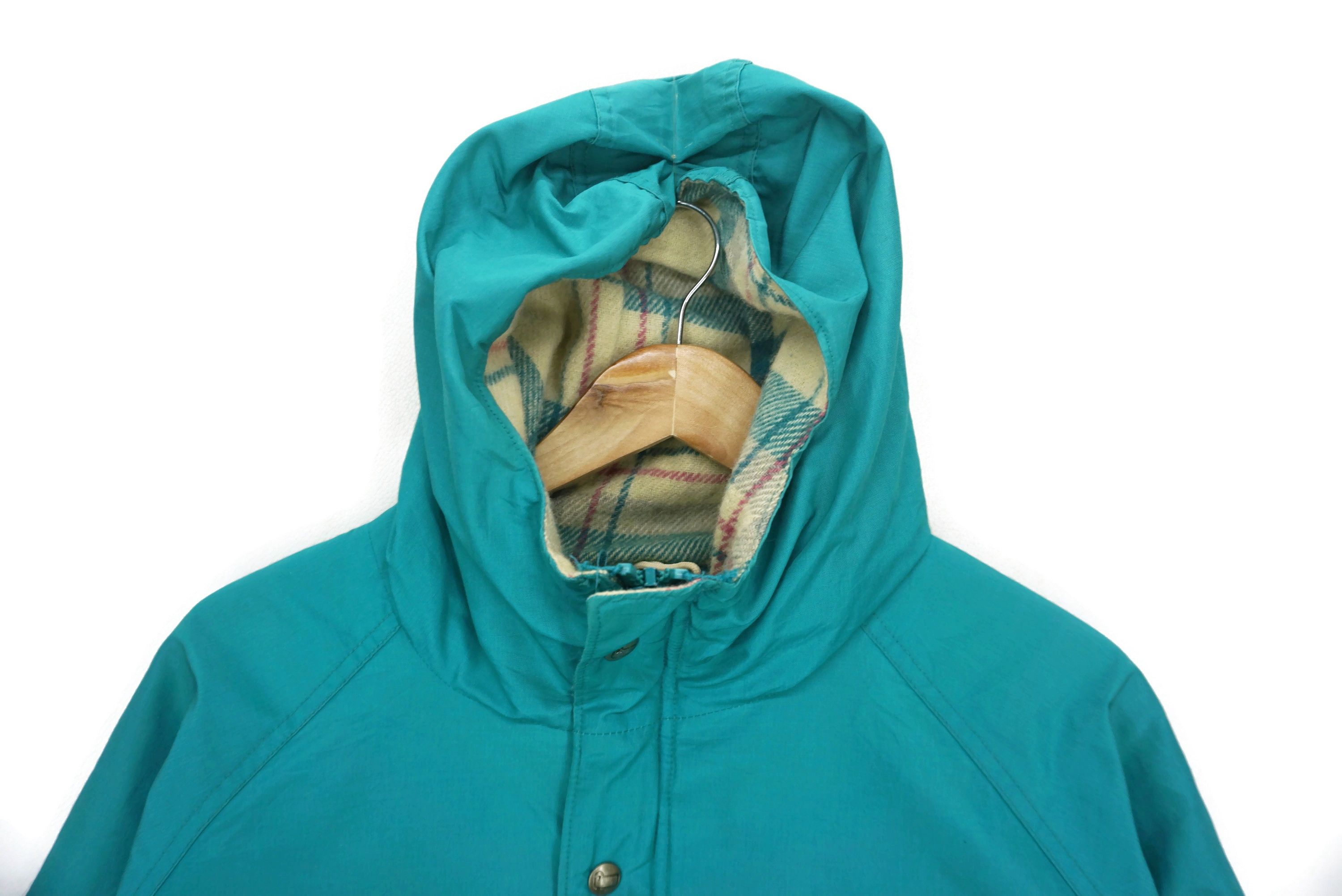 Woolrich Woolen Mills Vintage Woolrich 60/40 Plaid Tartan Lining Hooded Parka Size L / US 10 / IT 46 - 4 Thumbnail