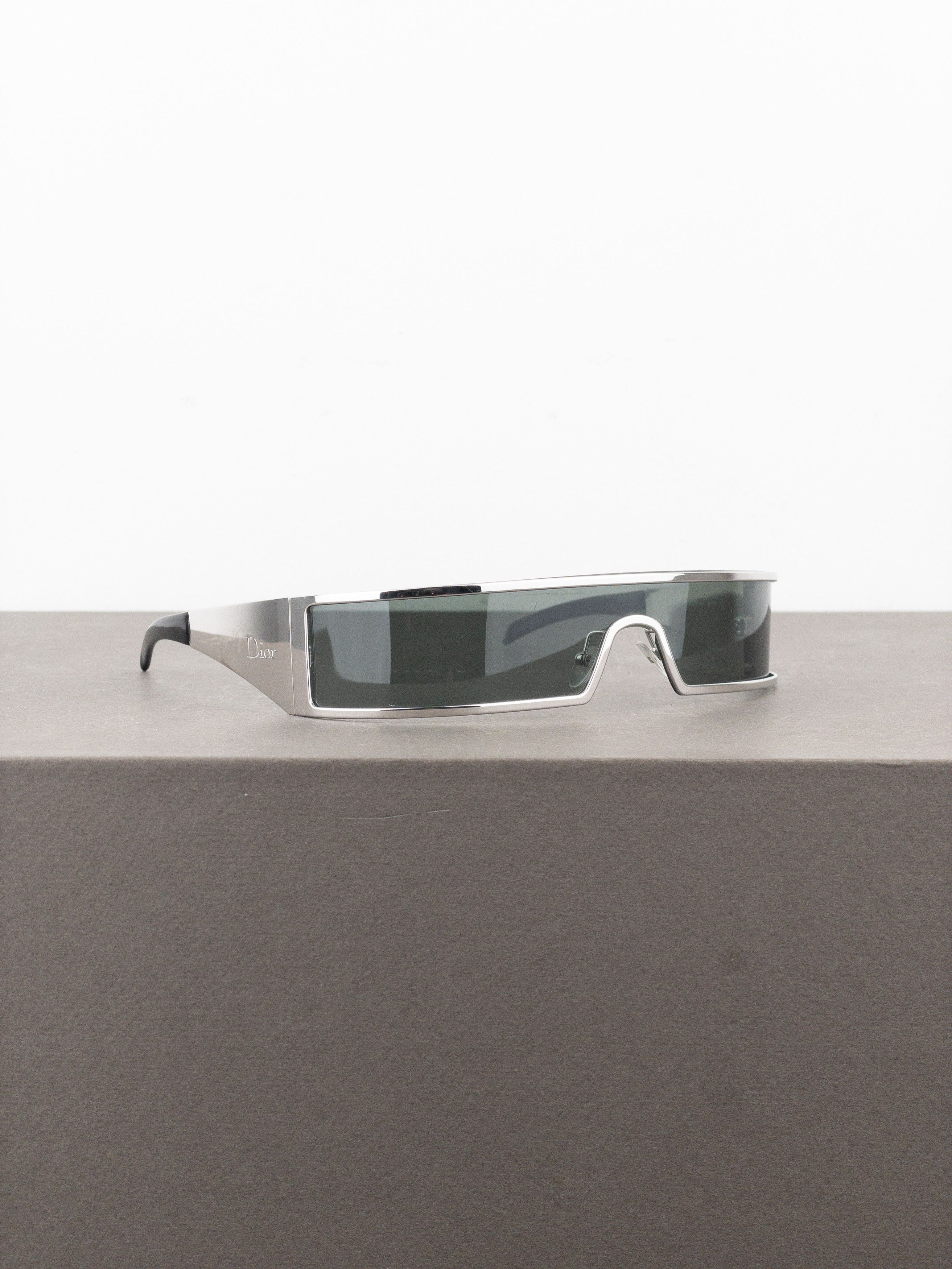 Dior Dior by Galliano SS03 Punk Wrap Mask Sunglasses Size ONE SIZE - 3 Thumbnail
