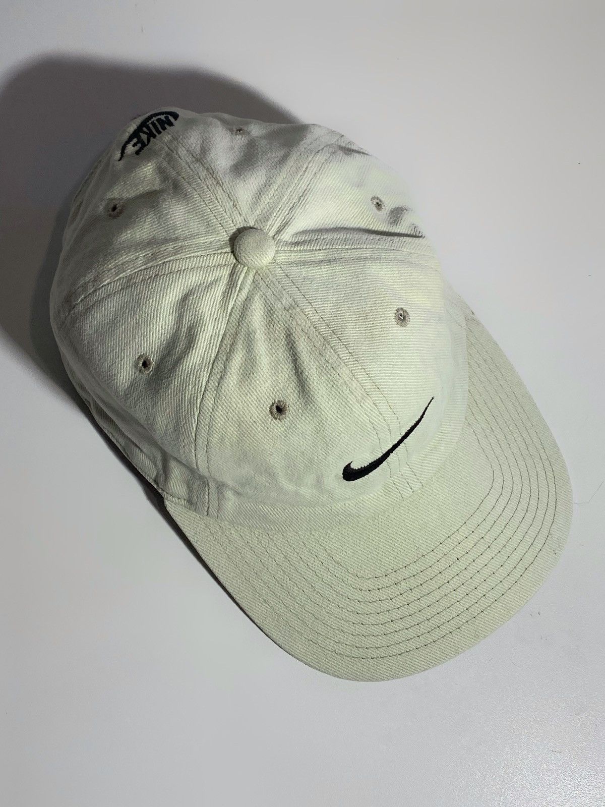 Nike 🔥 VINTAGE 90s NIKE SWOOSH LOGO HYPE Y2k STREETWEAR STYLE Size ONE SIZE - 7 Thumbnail