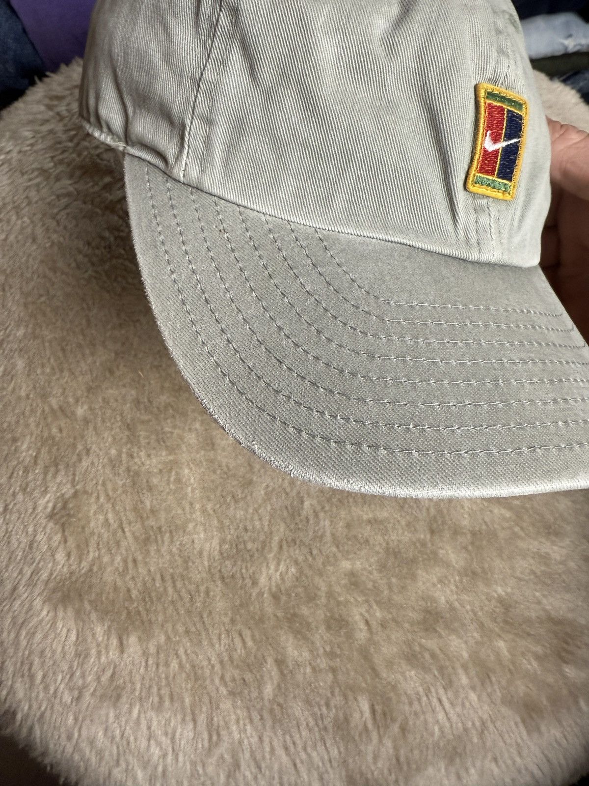 Nike Vintage Nike distressed Y2K cap Size ONE SIZE - 8 Thumbnail