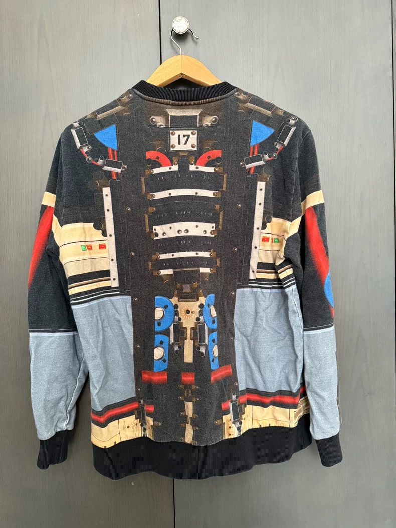 Givenchy Givenchy Showcase robot series long-sleeved hoodie, Size US XS / EU 42 / 0 - 2 Thumbnail