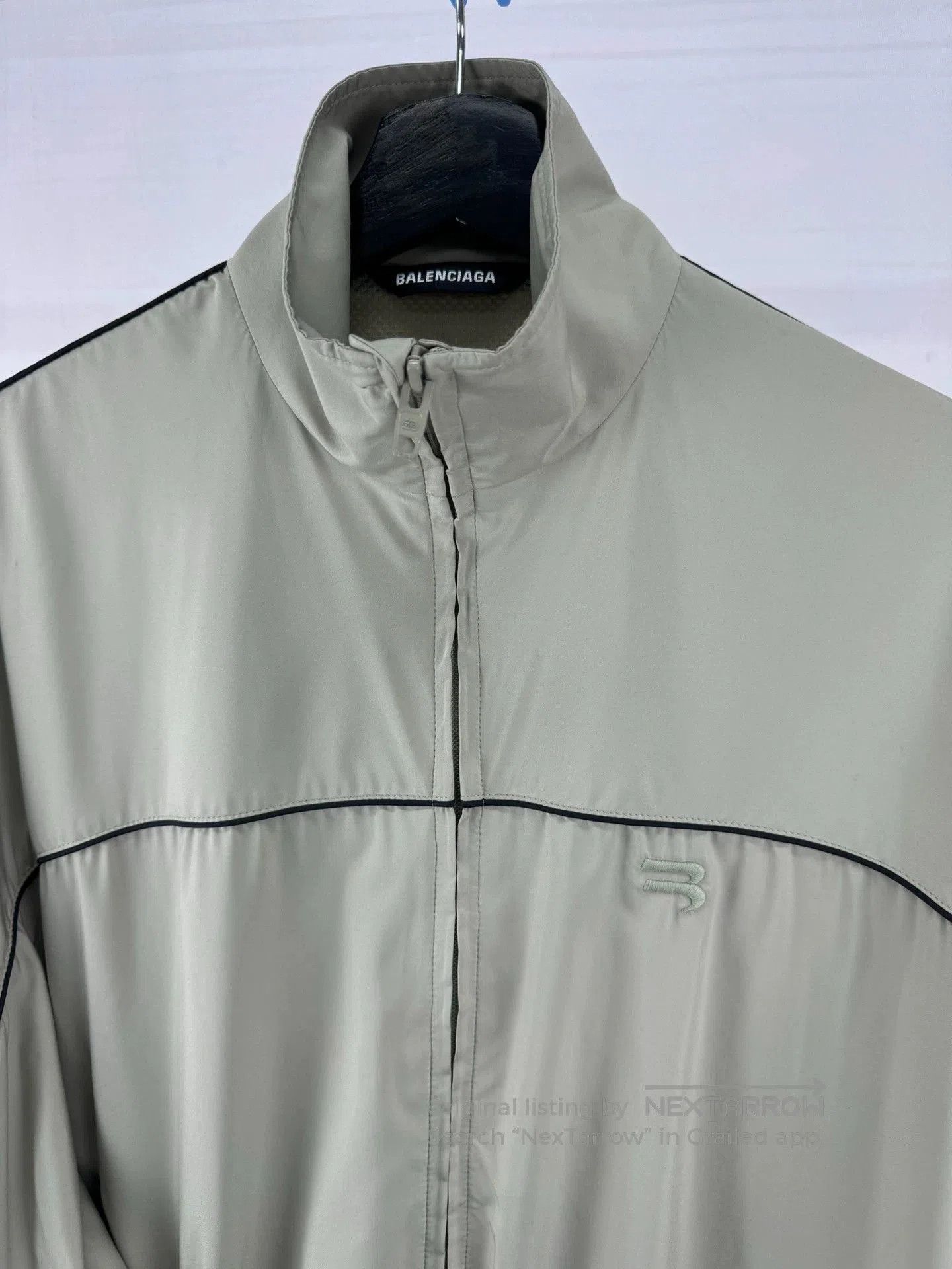 Balenciaga Balenciaga Stand Collar Sports Jacket. Size US M / EU 48-50 / 2 - 3 Thumbnail
