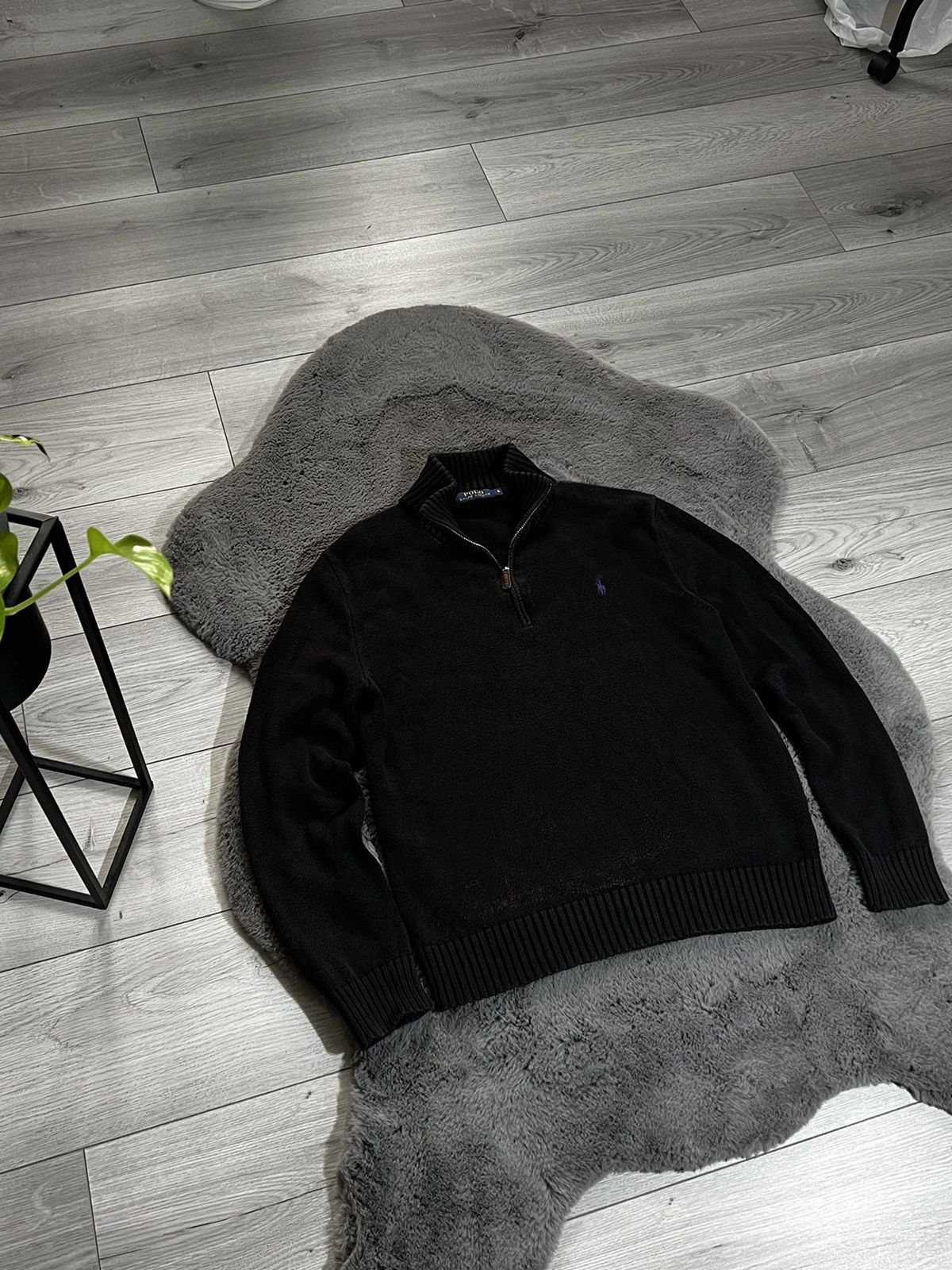 Polo Ralph Lauren × Vintage Vintage Y2k Polo Ralph Lauren 1/4 Zip Sweater Knitwear Size US S / EU 44-46 / 1 - 2 Thumbnail