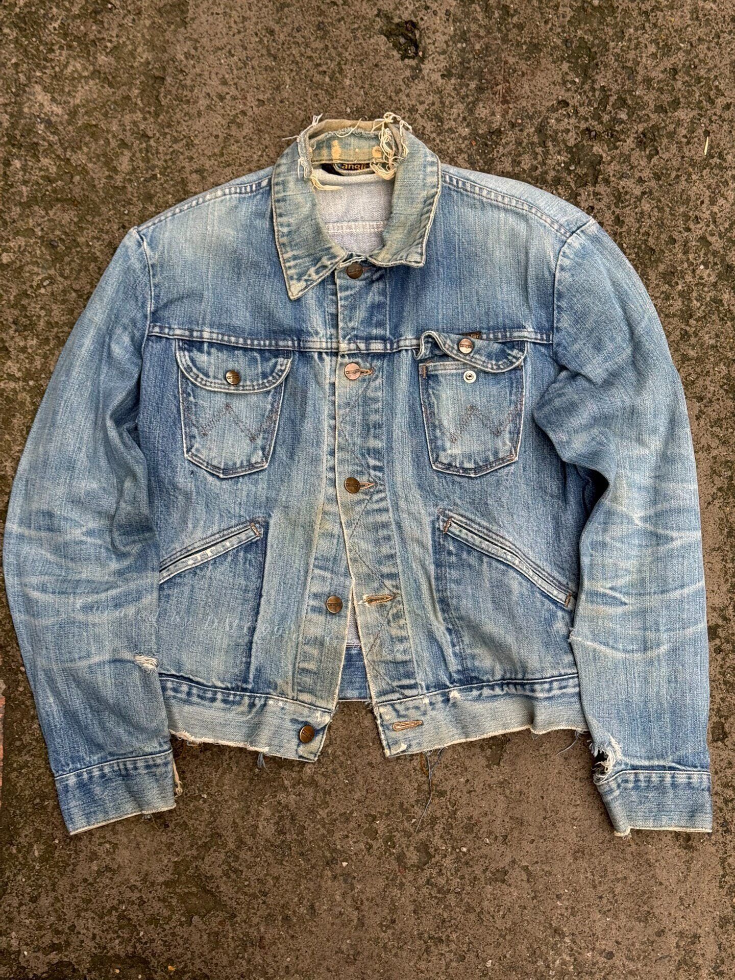Vintage Vintage Wrangler 90s Denim Jacket Size US M / EU 48-50 / 2 - 1 Thumbnail