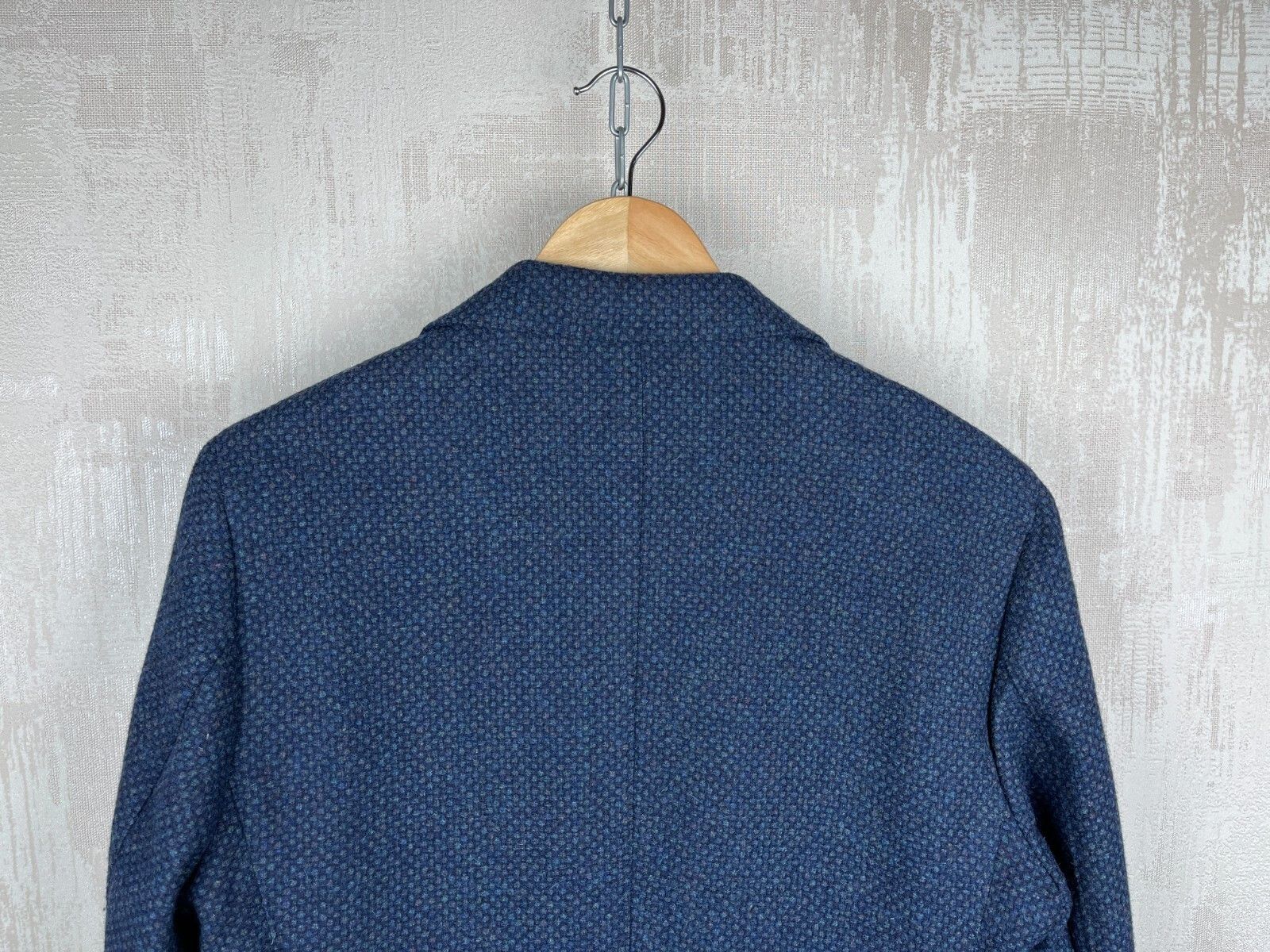 Designer SCALPERS Wool Blazer Jacket Size EUR 46 Navy Blue Size US S / EU 44-46 / 1 - 14 Thumbnail