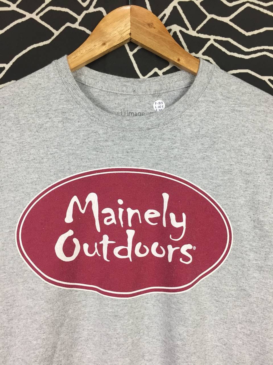 Vintage Mainely Outdoors Umaine Farmington Longsleeve Tee Size US S / EU 44-46 / 1 - 6 Thumbnail