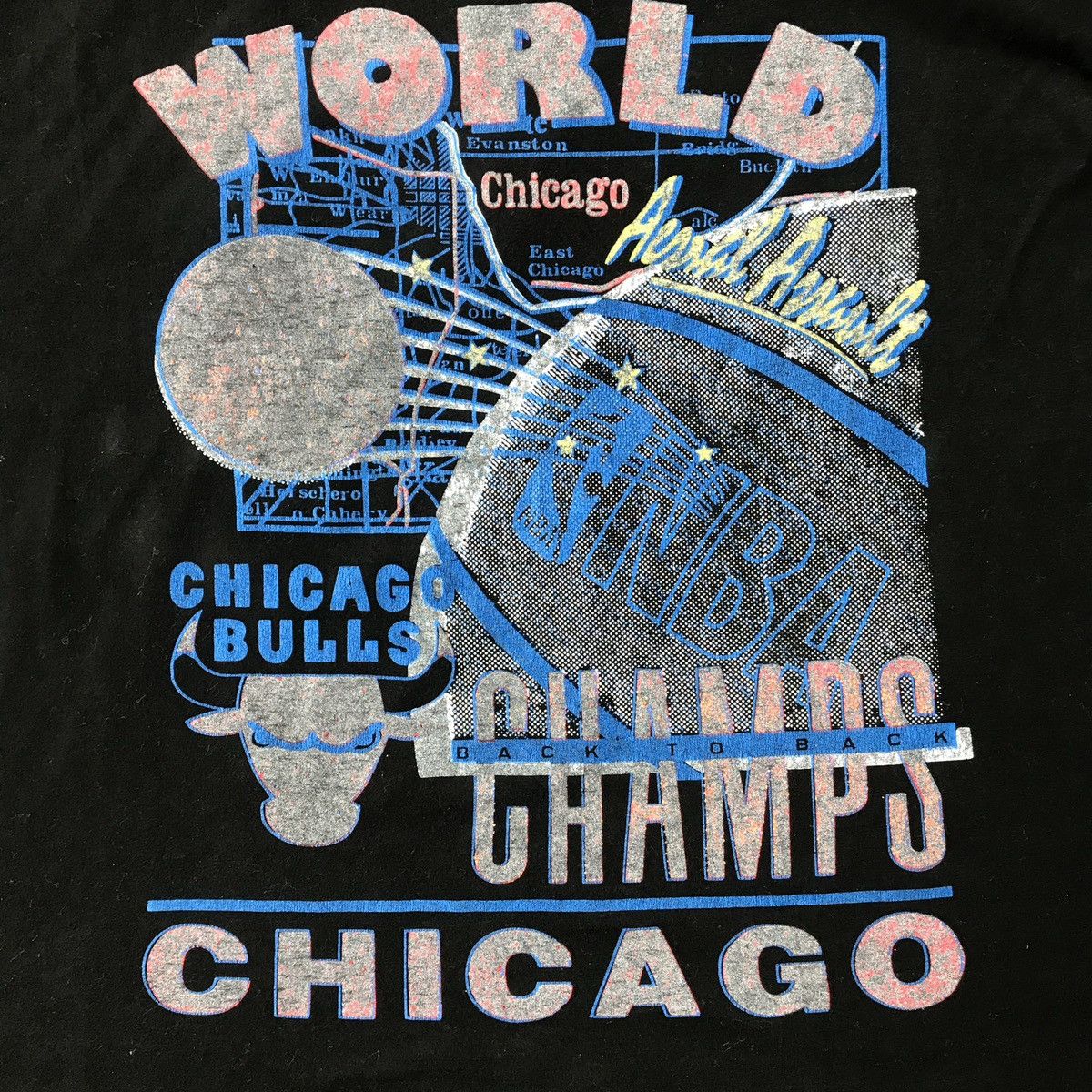 NBA × Vintage Vtg Chicago Bulls Size US L / EU 52-54 / 3 - 2 Thumbnail
