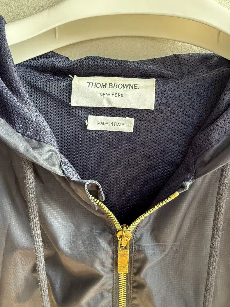 Thom Browne Thom Browne Blue charge jacket Size US L / EU 52-54 / 3 - 2 Thumbnail