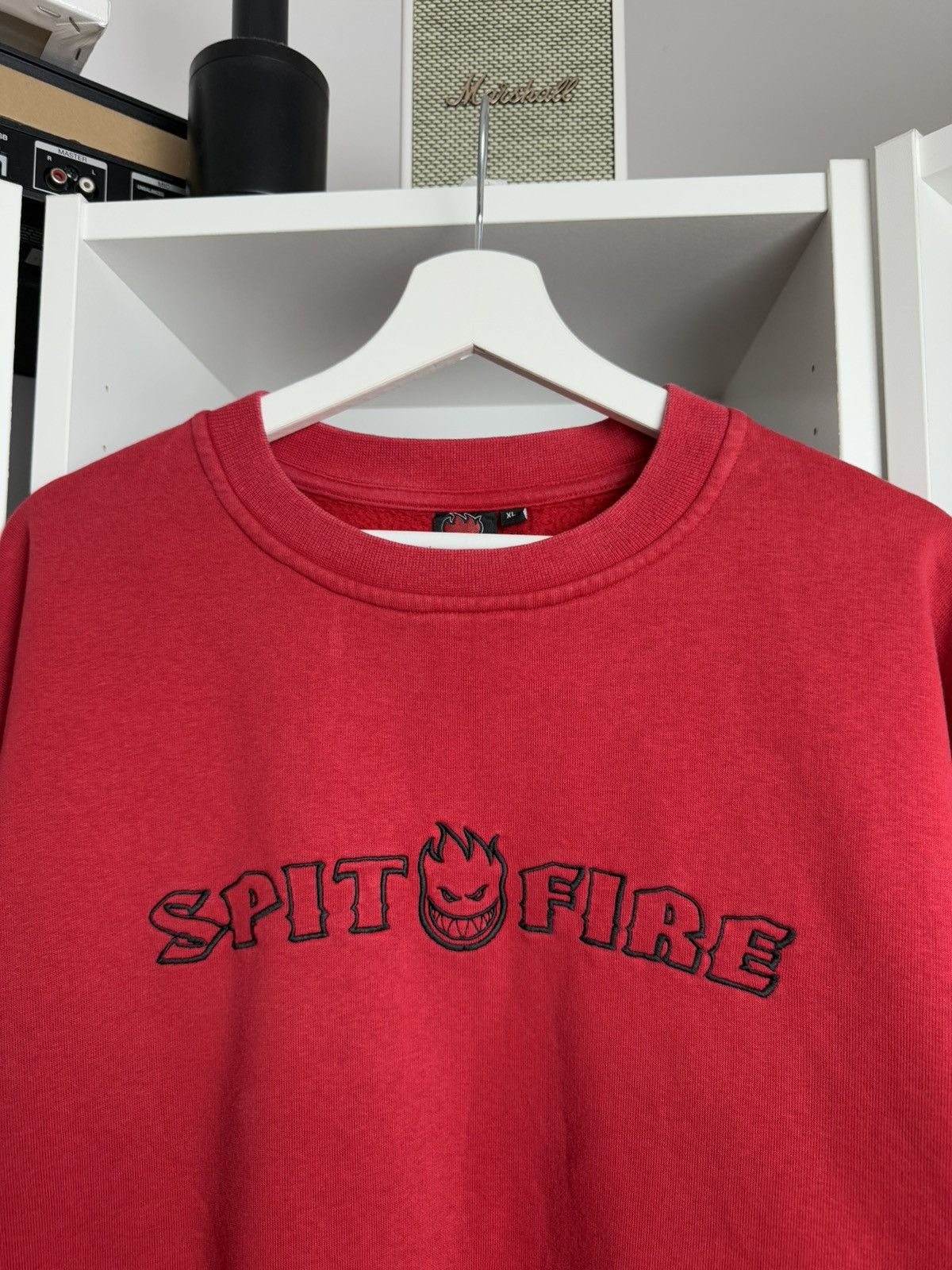Hook-Ups × Spitfire × Vintage Vintage 90s Spitfire wheels big logo boxy sweatshirt XL flip Size US XL / EU 56 / 4 - 5 Thumbnail