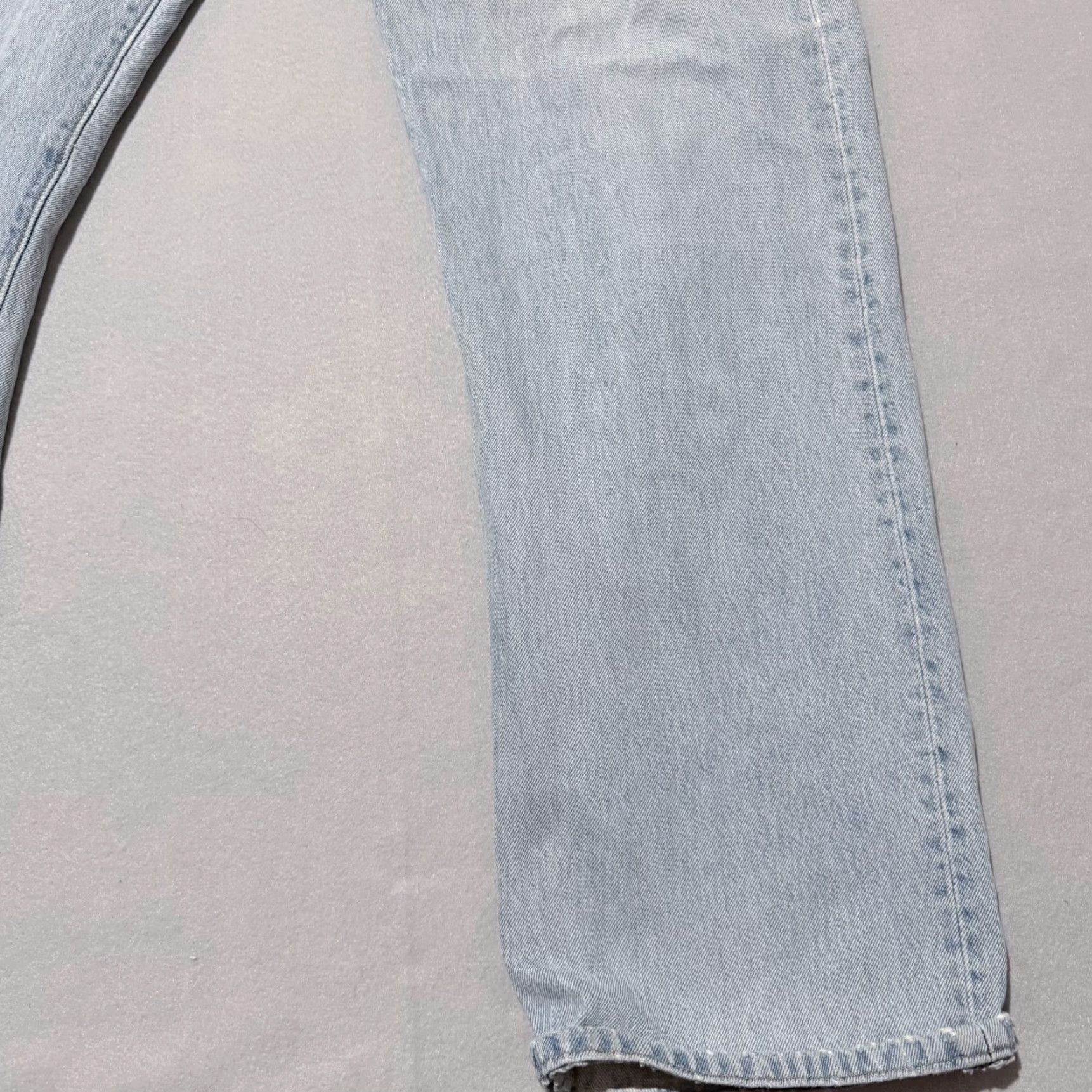 Levi's VINTAGE Levi's Jeans Men Blue 501 Distressed Zip-Fly Straight-Leg 40x34 Mens Jeans Vintage Levi's 501 Size US 40 / EU 56 - 5 Thumbnail