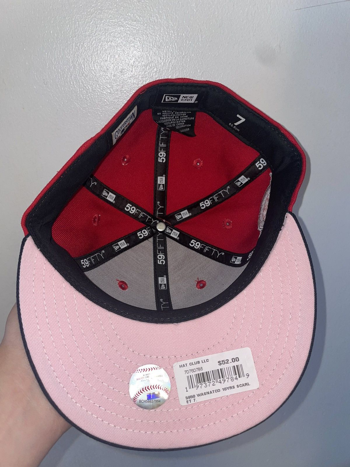 New Era Hat club noho exclusive pinky Washington nationals size 7 br Size ONE SIZE - 6 Thumbnail