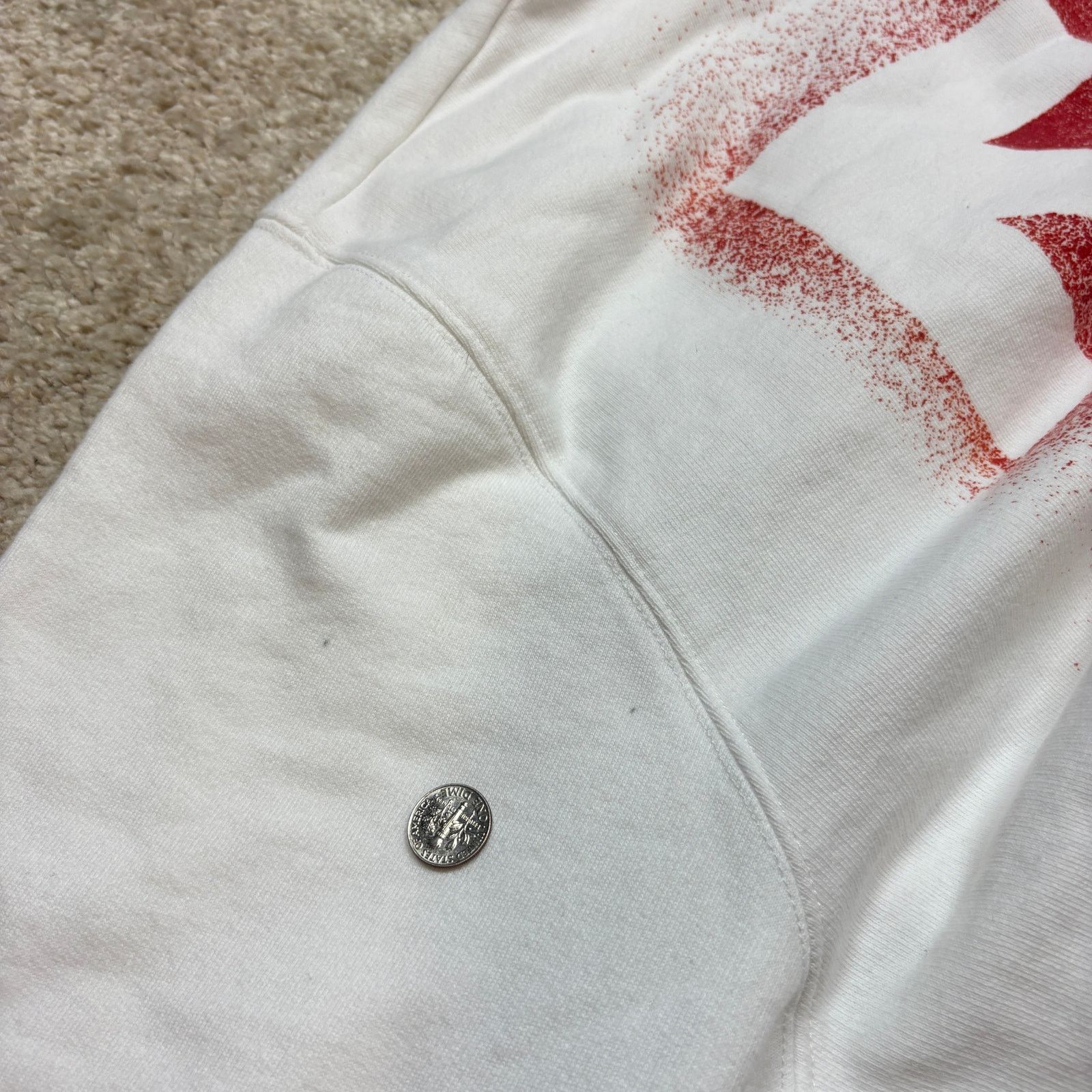 Off-White Off-White Main Label Virgil Abloh Stencil Arrows Hoodie XL Size US XL / EU 56 / 4 - 11 Thumbnail