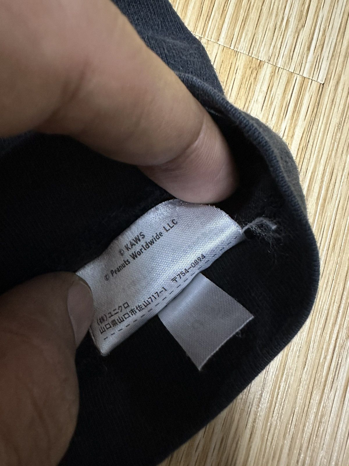Kaws × Peanuts × Uniqlo Peanuts Joe Kaws Tshirt A571 Size US M / EU 48-50 / 2 - 10 Thumbnail