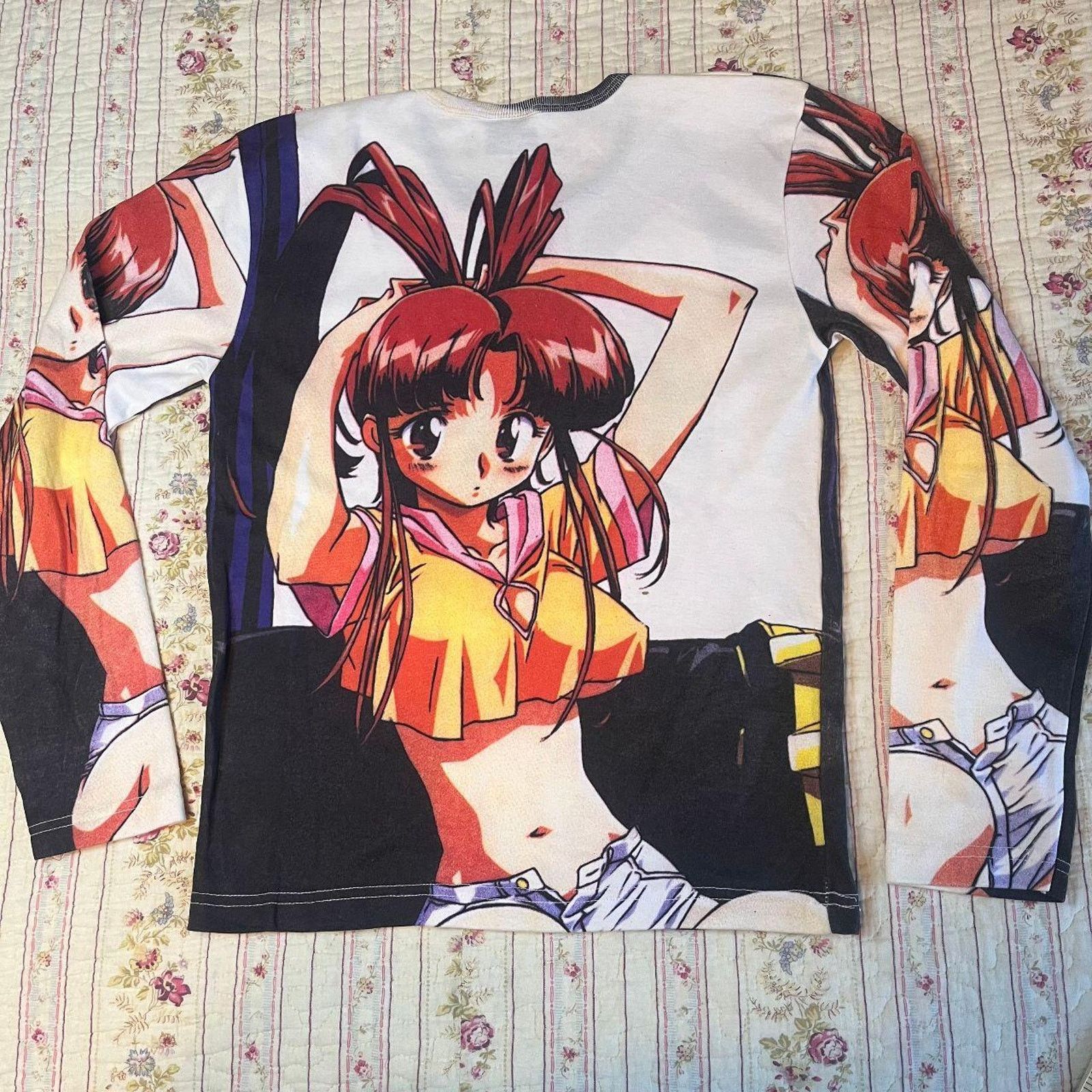 Other Vintage y2k 2000s anime long sleeve tee Size M / US 6-8 / IT 42-44 - 7 Thumbnail