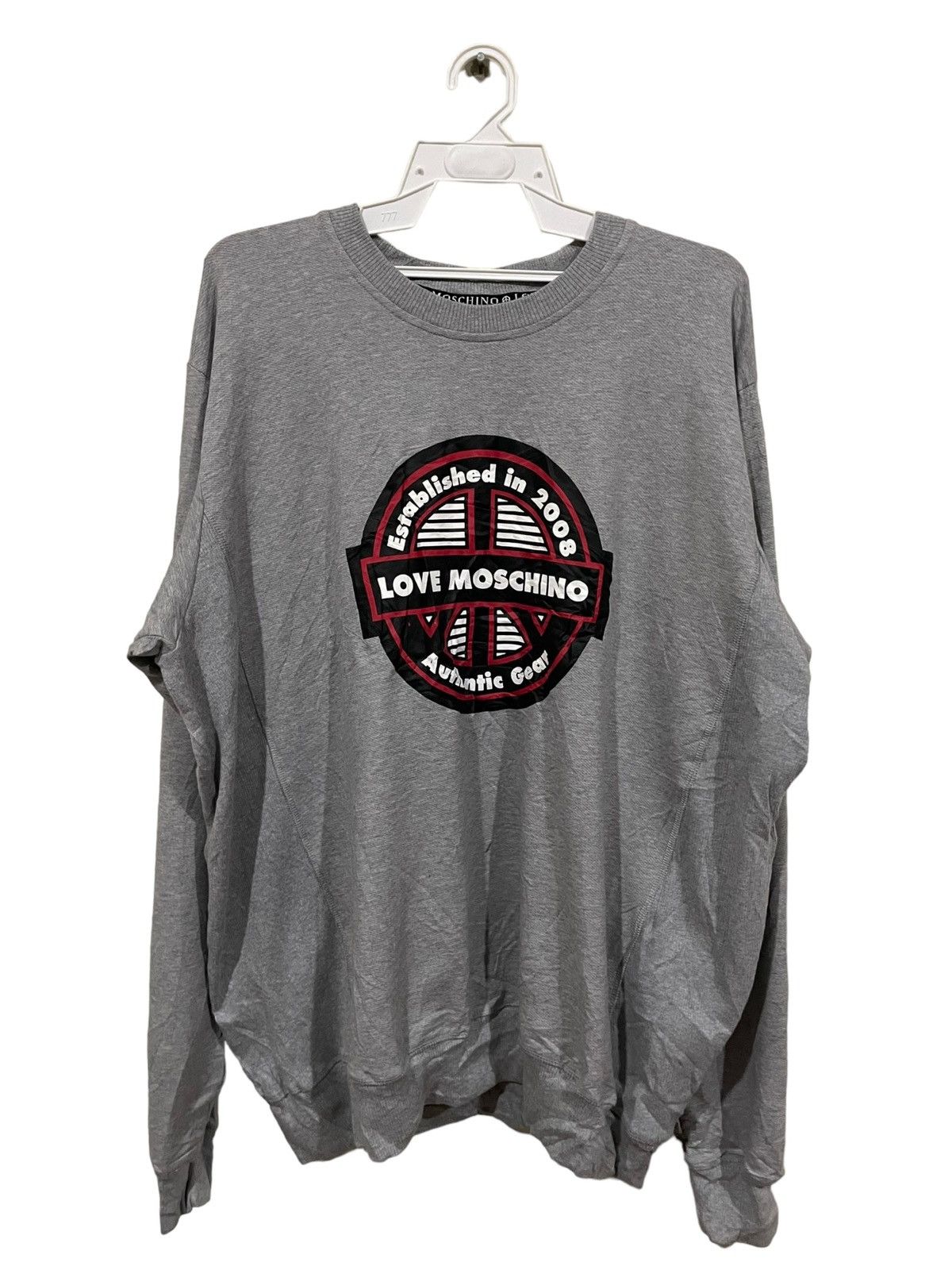 Designer Love Moschino Authentic Gear Jumper Sweater Size US XXL / EU 58 / 5 - 1 Thumbnail