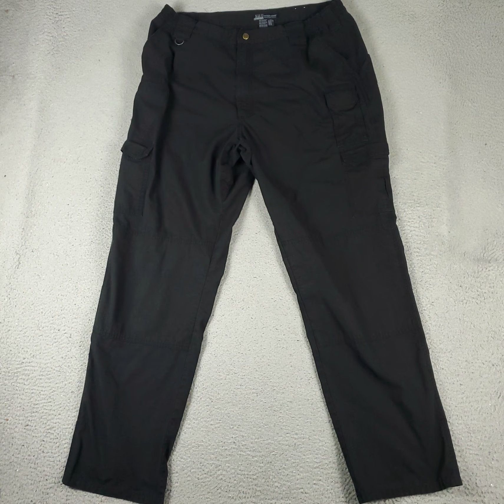 Vintage 5.11 Tactical Pants Mens 42x36 Black Cargo Pocket Straight 5.11 Tactical Mens Pants 42 36 Black Cargo Military Outdoors Classic Universal Mens Size US 42 / EU 58 - 2 Thumbnail