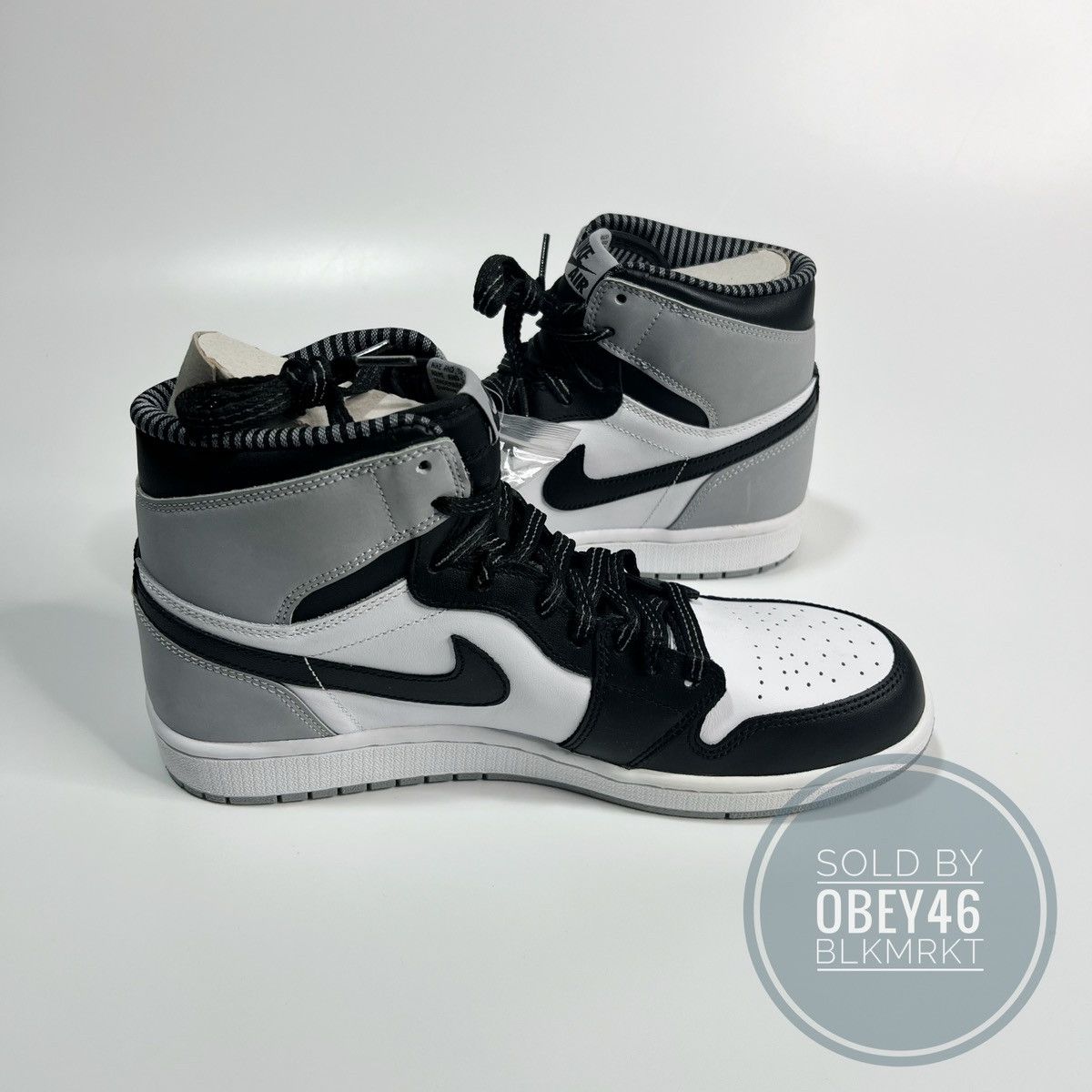 Jordan Brand Air Jordan 1 Retro Barons 2014 555088-104 9.5 Size US 9.5 / EU 42-43 - 6 Thumbnail