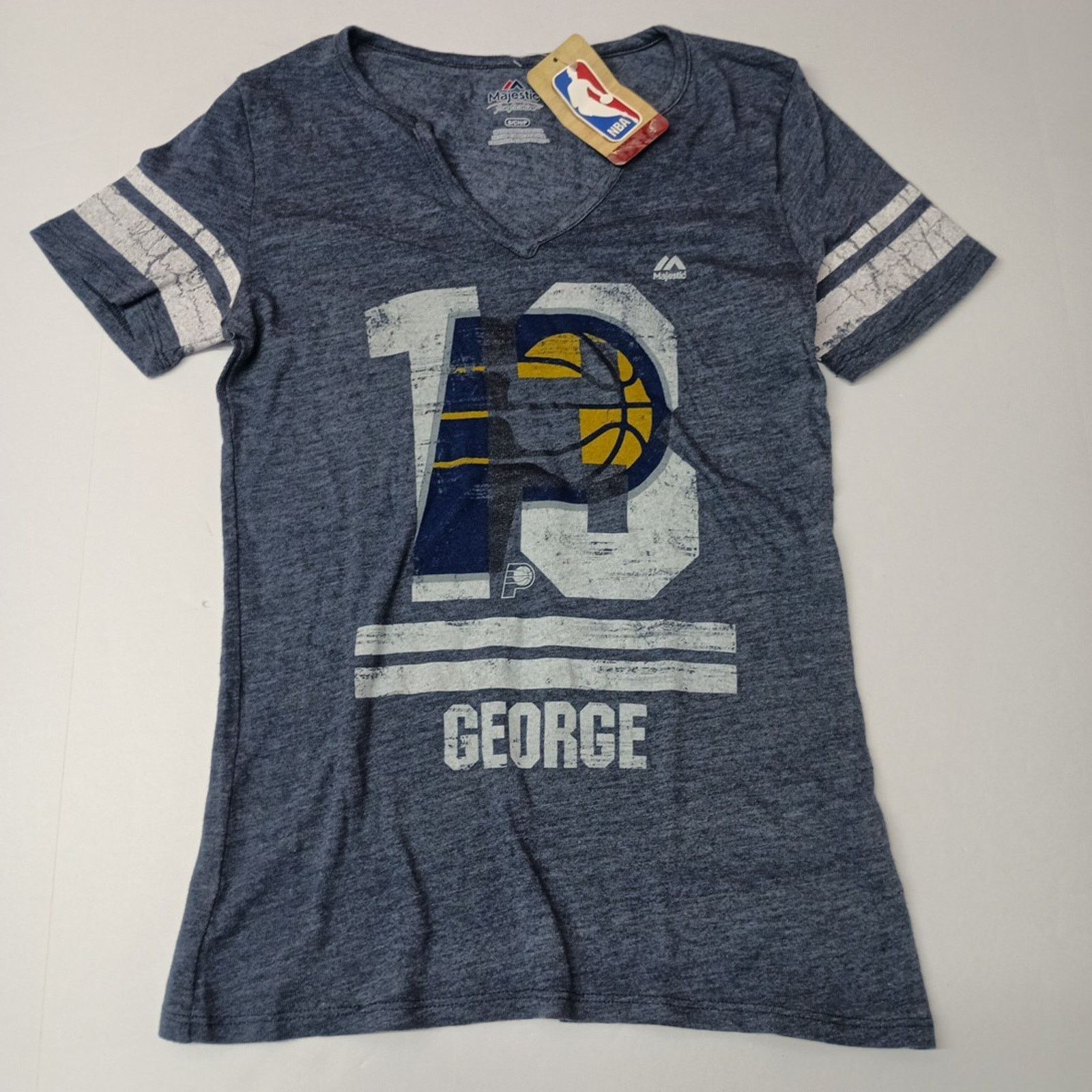 Majestic Indiana Pacers George Women T-shirt Size S Blue Tee Majestic Size S / US 4 / IT 40 - 1 Thumbnail
