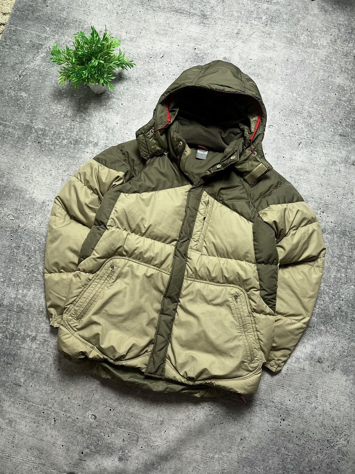 Nike Vintage 90s Nike Puffer Down Ski Mountain Y2K Jacket Size US M / EU 48-50 / 2 - 2 Thumbnail