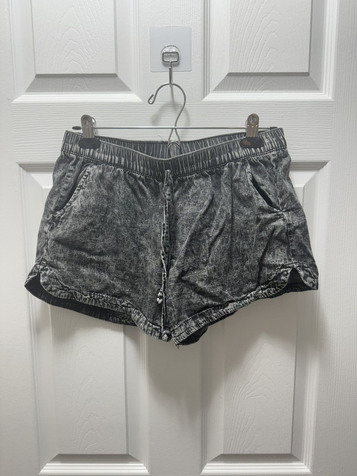 Japanese Brand Saresa Fashion Avant Garde Stone Wash Shorts Rick Owens Size US 30 / EU 46 - 1 Thumbnail