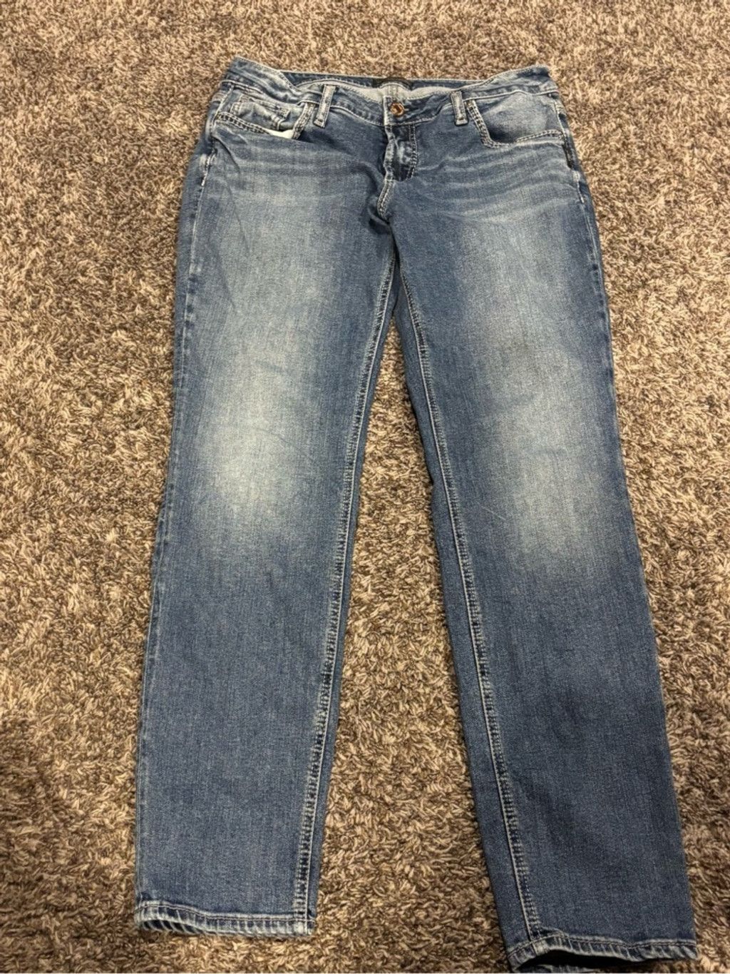 Silver Jeans Co. Women’s Silver Boyfriend Jeans Size 31" - 4 Thumbnail