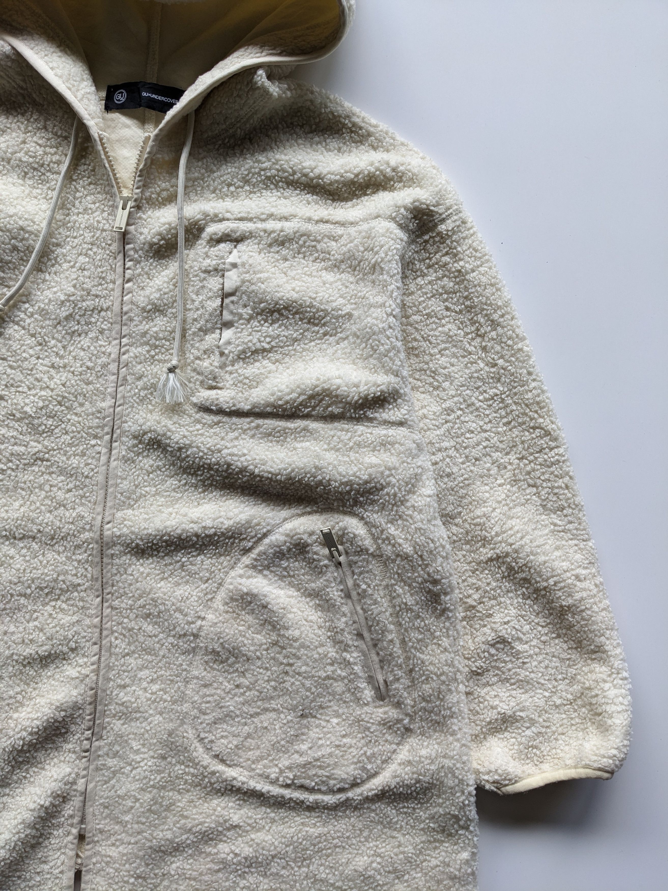 GU × Undercover Undercover X GU fleece hoodie jacket Size US M / EU 48-50 / 2 - 3 Thumbnail
