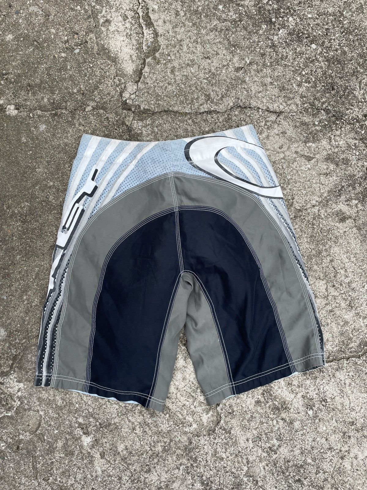 Oakley Vintage 2000s Oakley Big Logo Swimwear Shorts Size US 32 / EU 48 - 1 Thumbnail